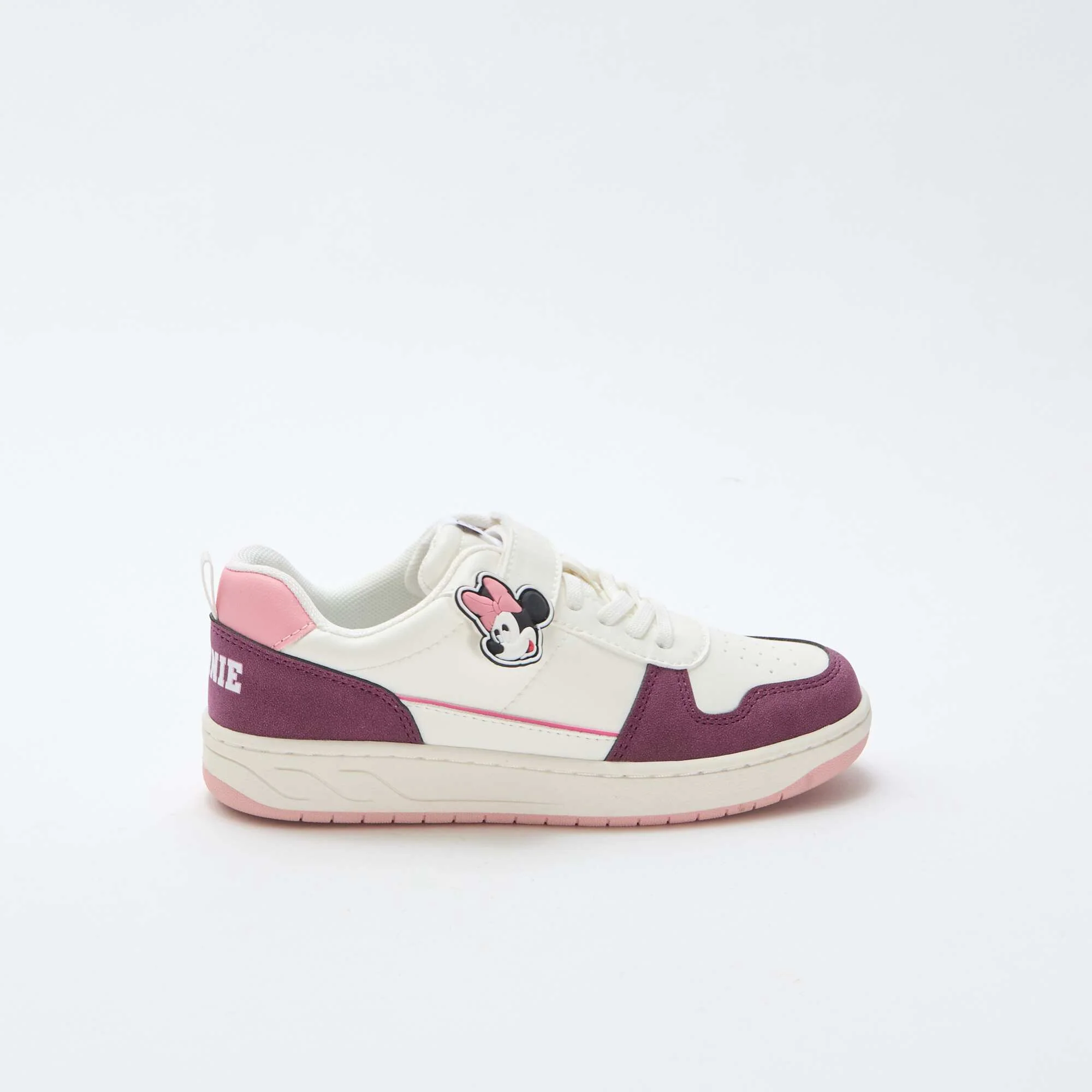Minnie Mouse' Velcro and Lace-Up Sneakers WHITE - Image 2