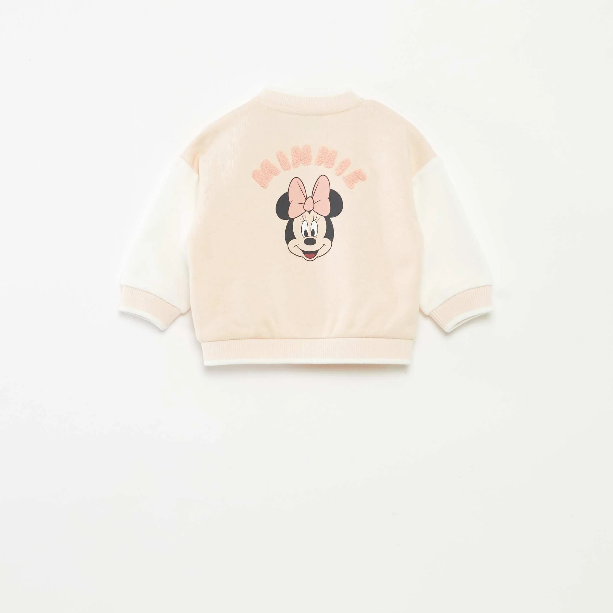 'Minnie' varsity-style jacket PINK - Image 3