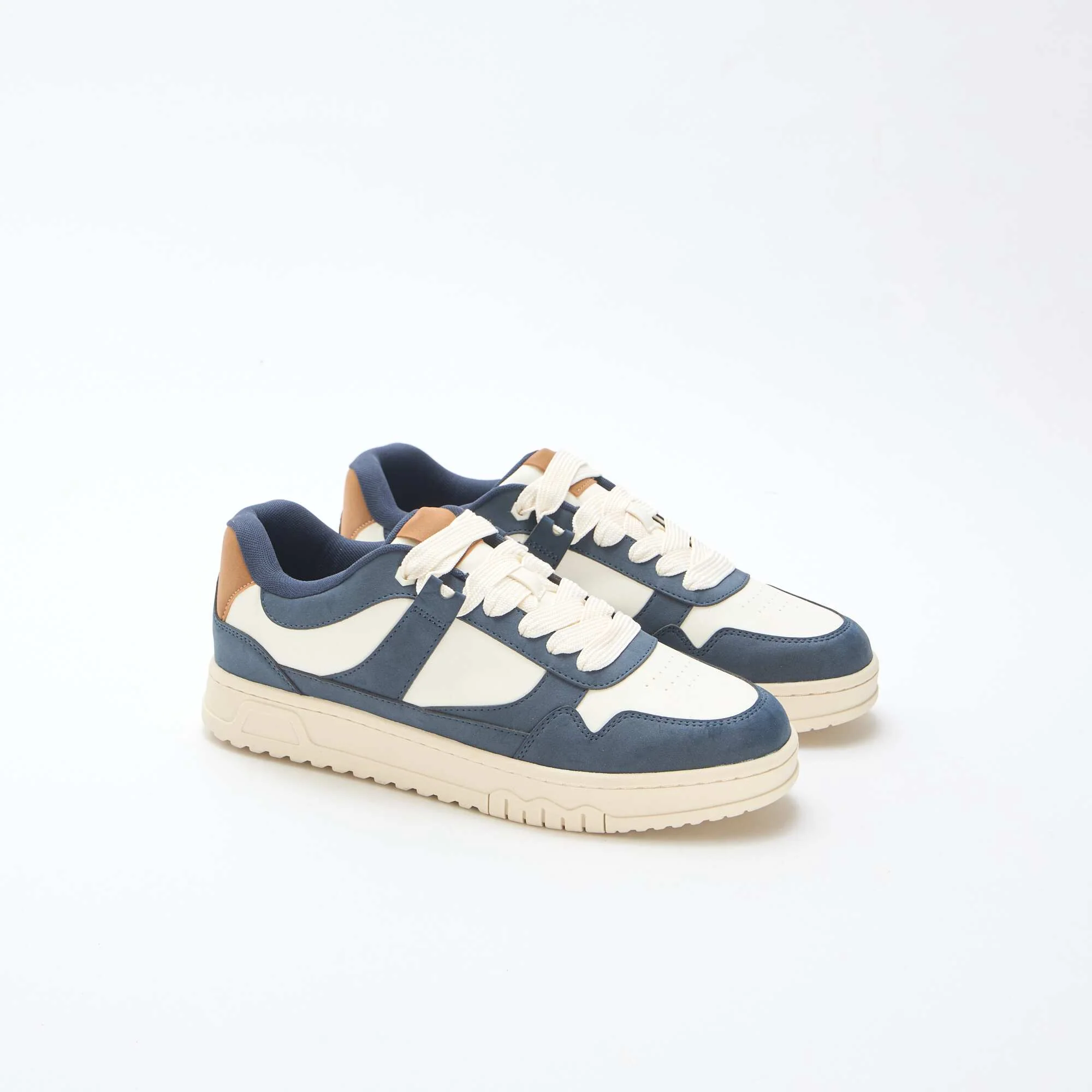 Modern Tricolor Sneakers BLUE