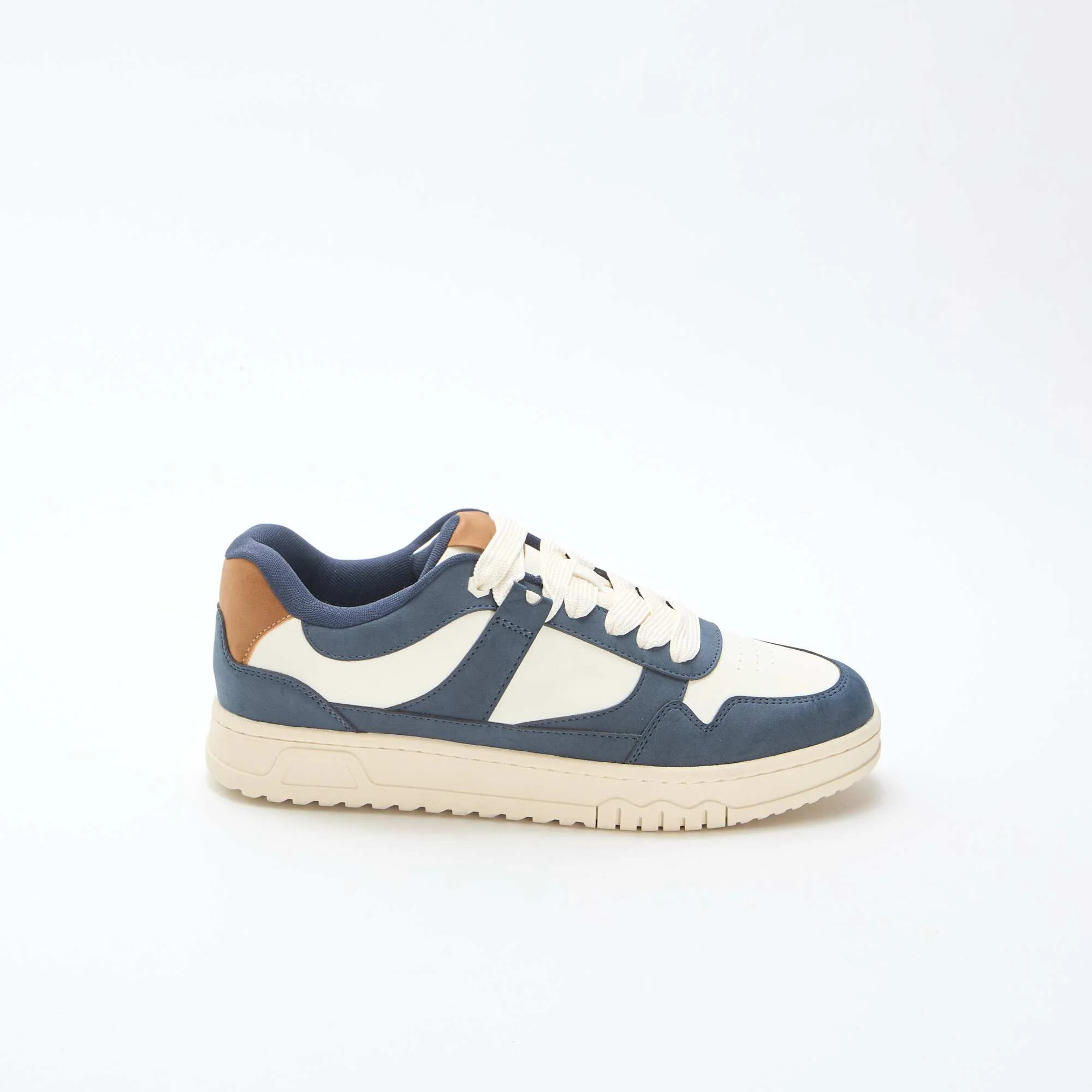 Modern Tricolor Sneakers BLUE - Image 2