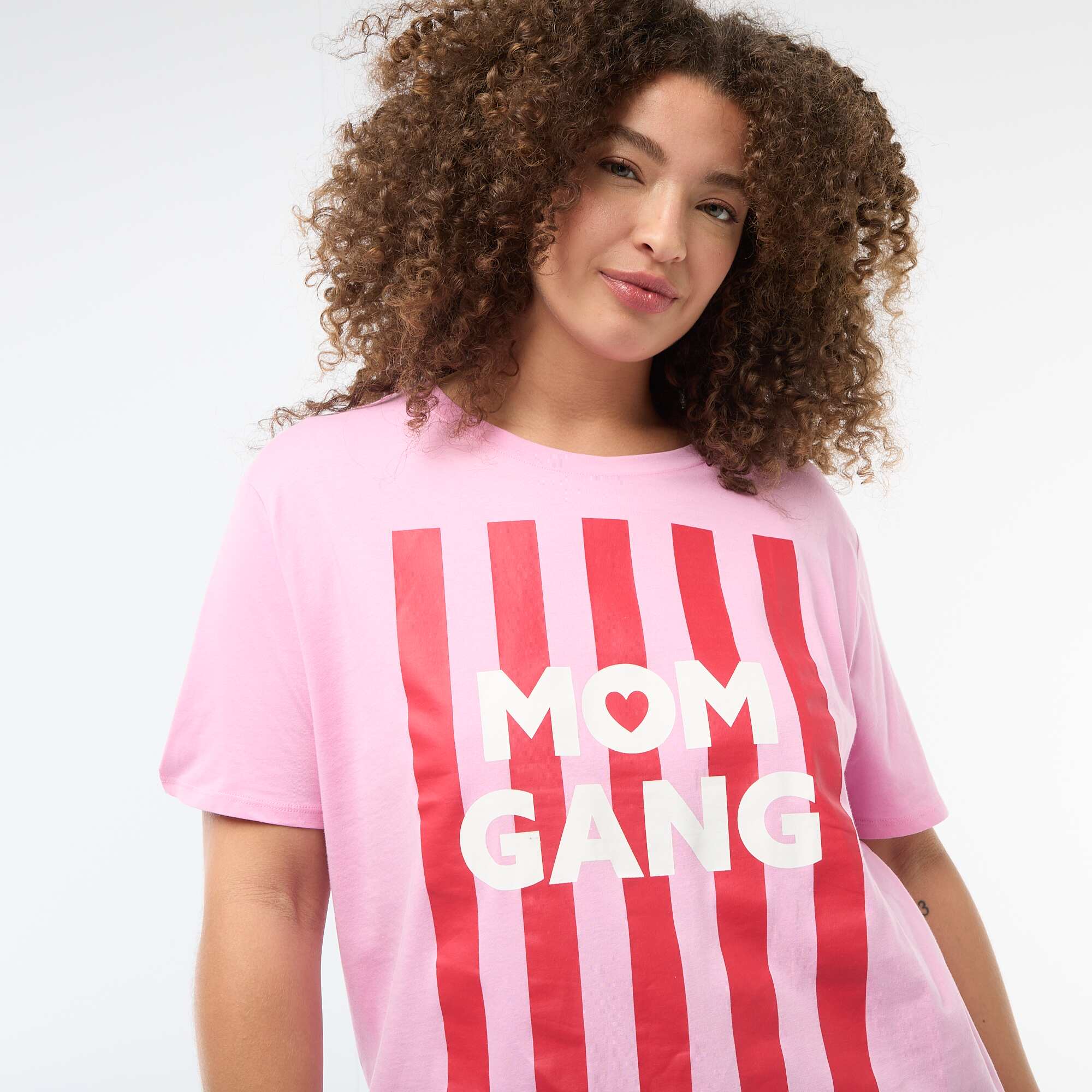 Mother's Day Print Short-Sleeve T-Shirt PINK - Image 3