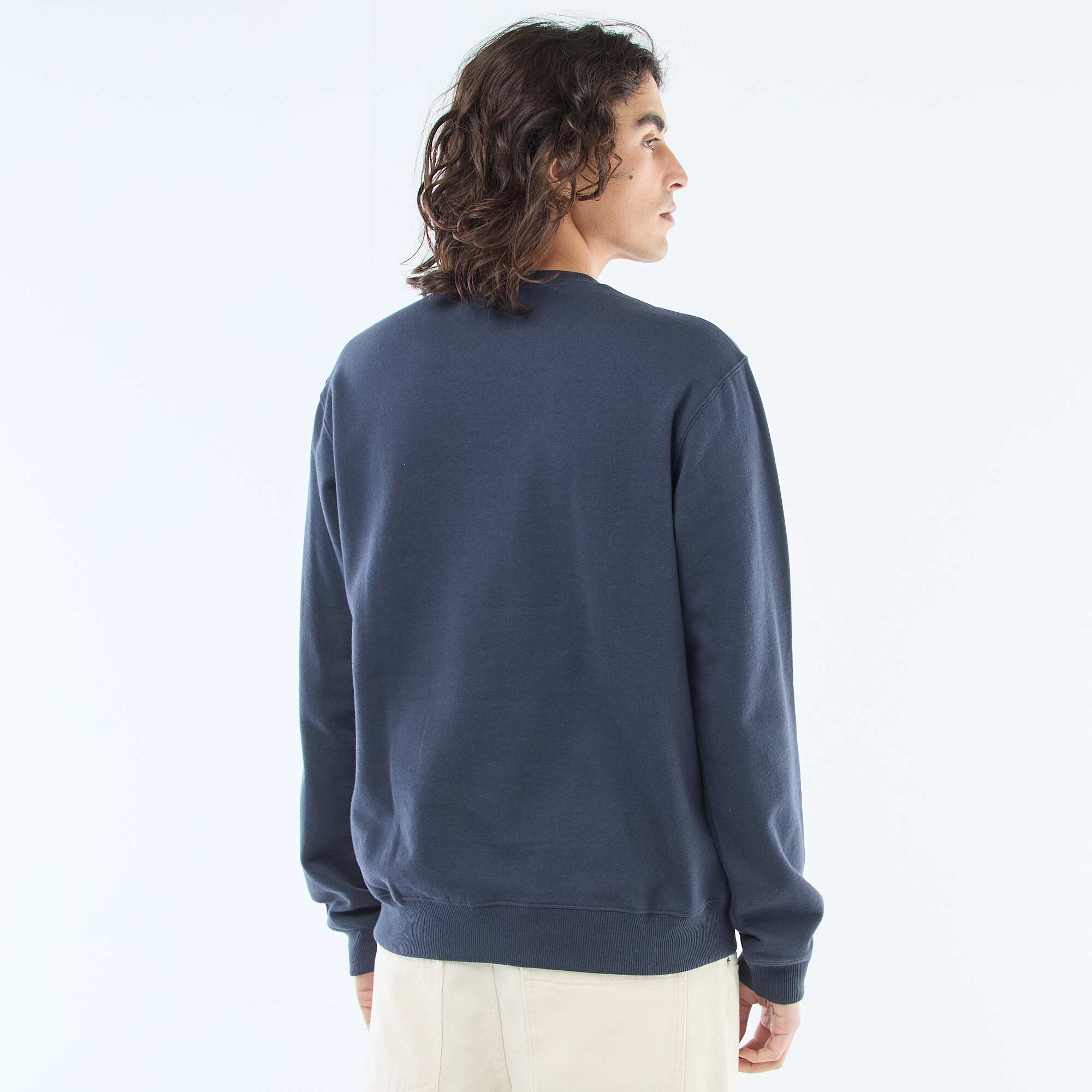 NFL Fleece Sweatshirt BLUE - Image 3