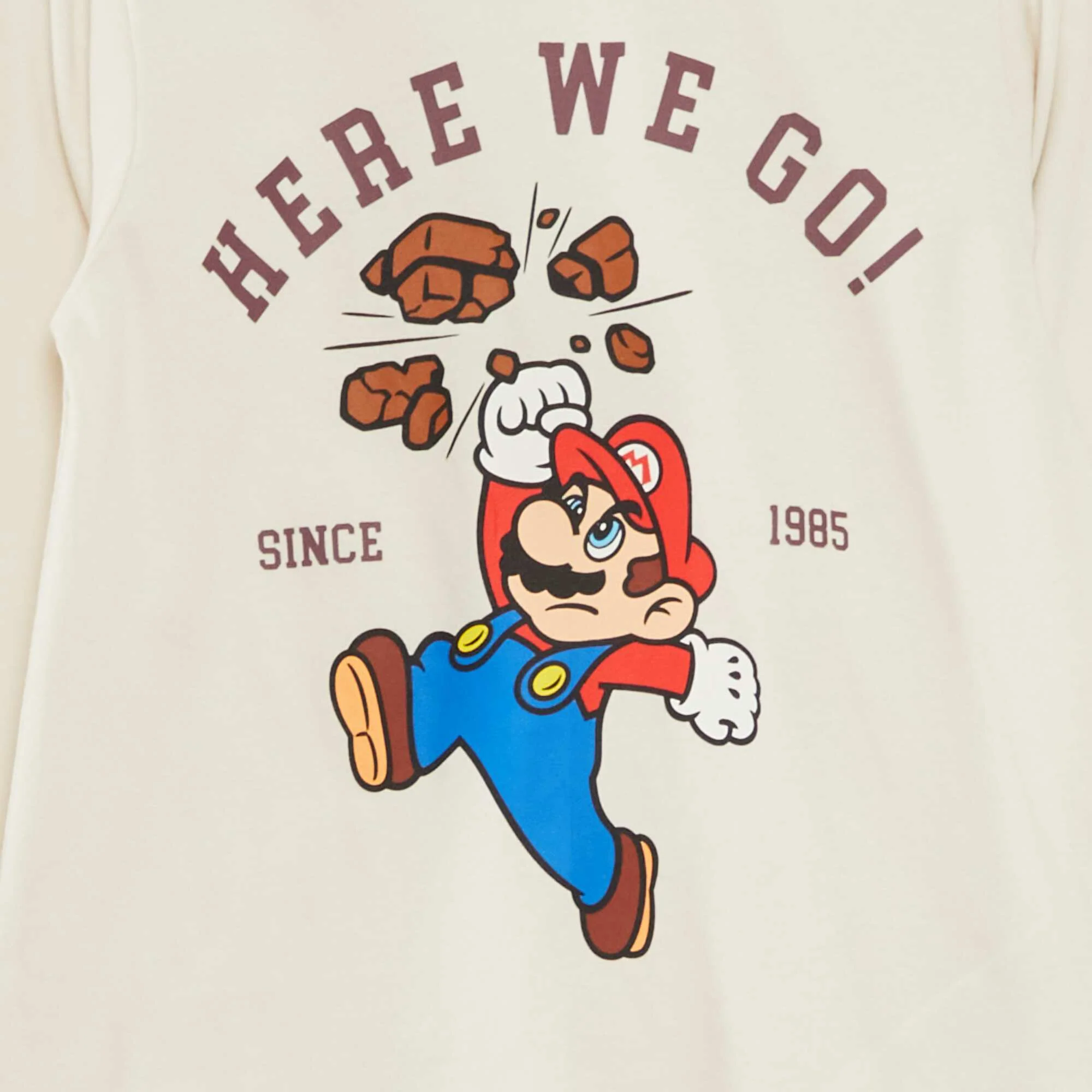 Nintendo Super Mario Bros. pyjamas BEIGE - Image 2