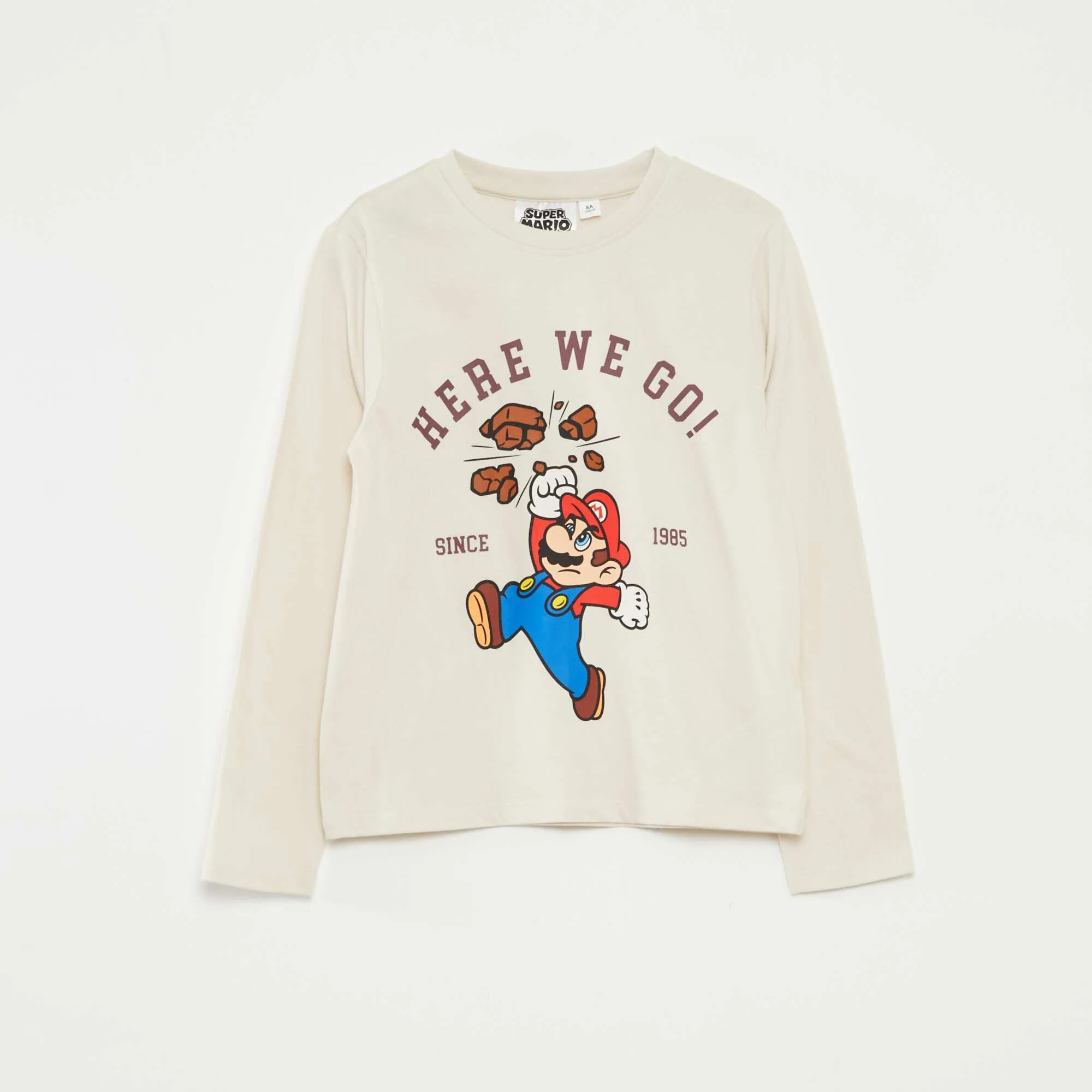 Nintendo Super Mario Bros. pyjamas BEIGE - Image 3