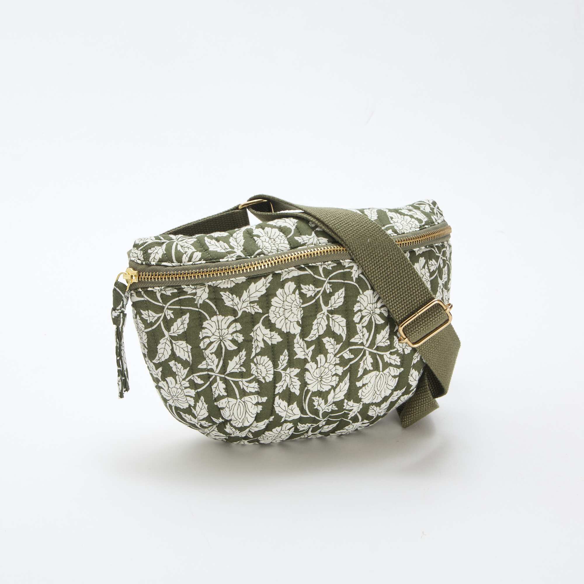 Novelty Print Belt Bag KHAKI