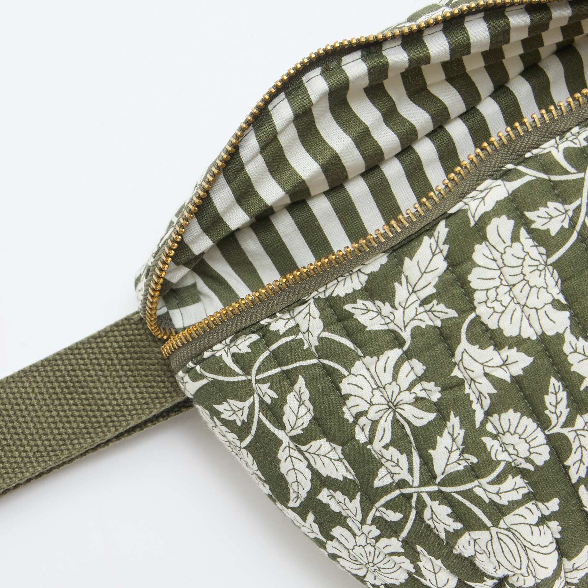 Novelty Print Belt Bag KHAKI - Image 4