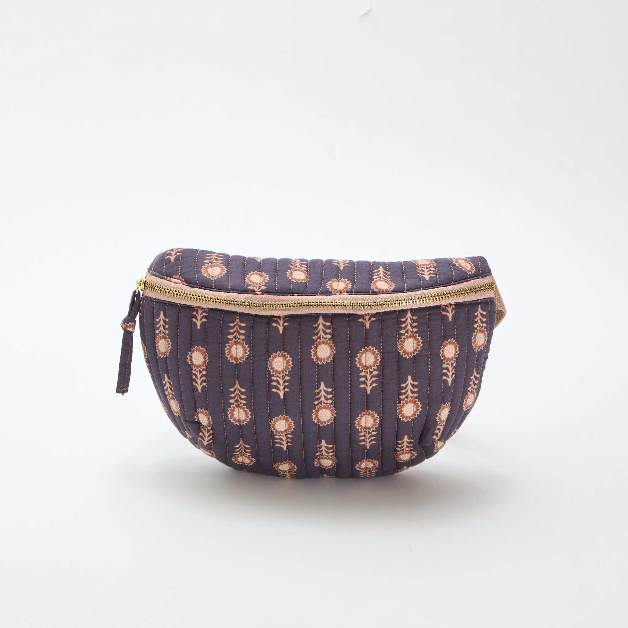 Novelty Print Belt Bag PURPLE - Image 2