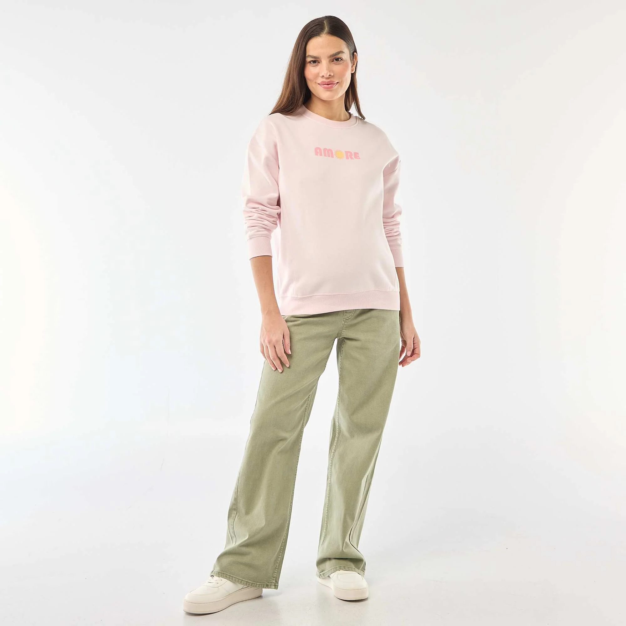 Nursing sweatshirt PINK