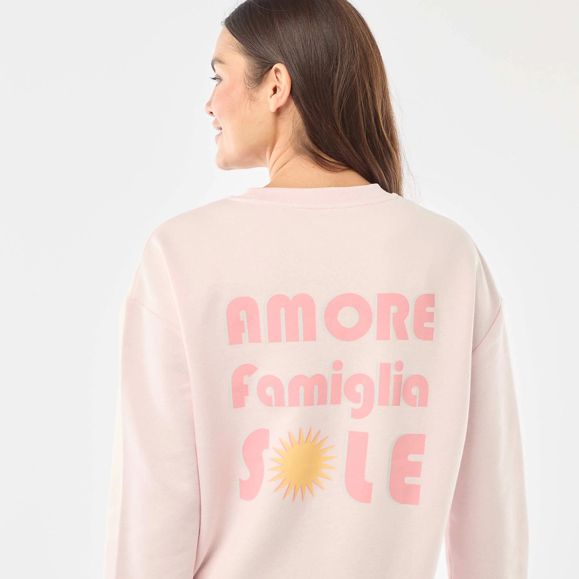 Nursing sweatshirt PINK - Image 4