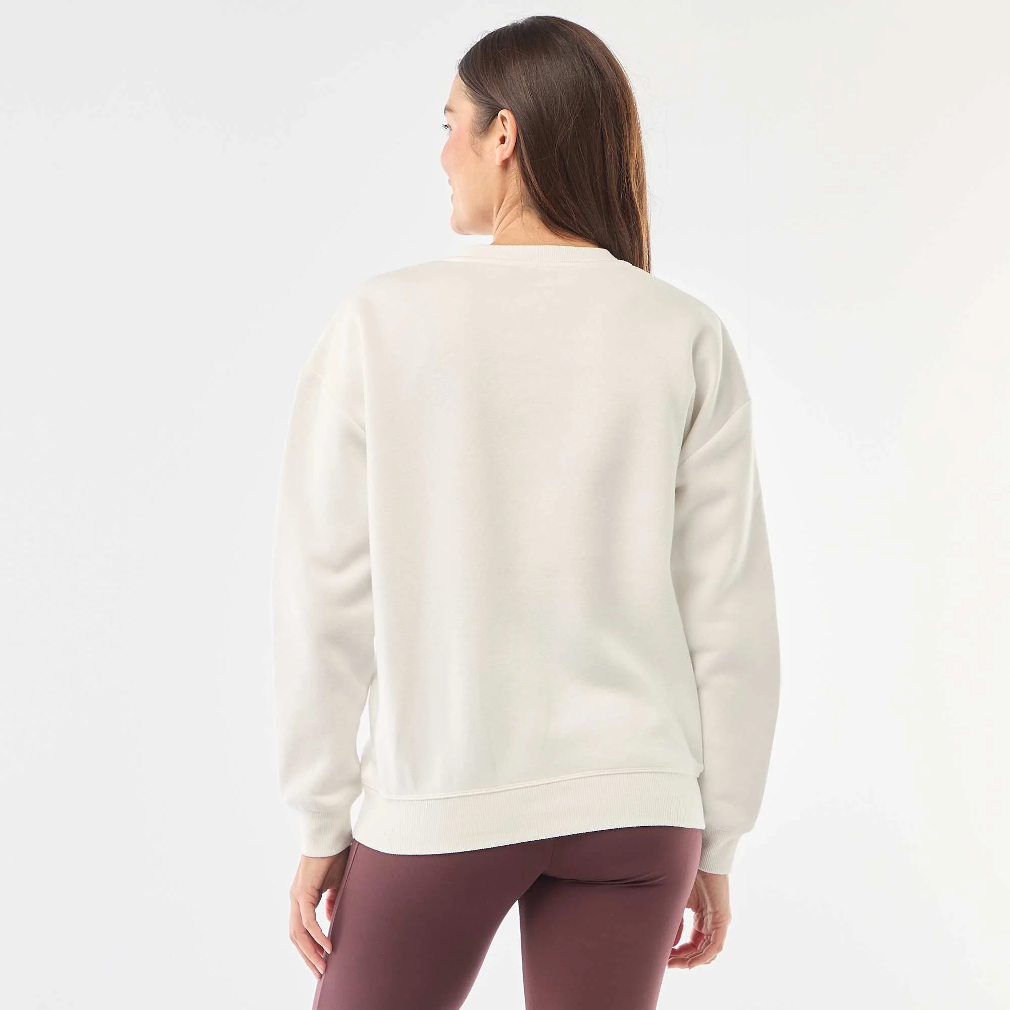 Nursing sweatshirt WHITE - Image 5