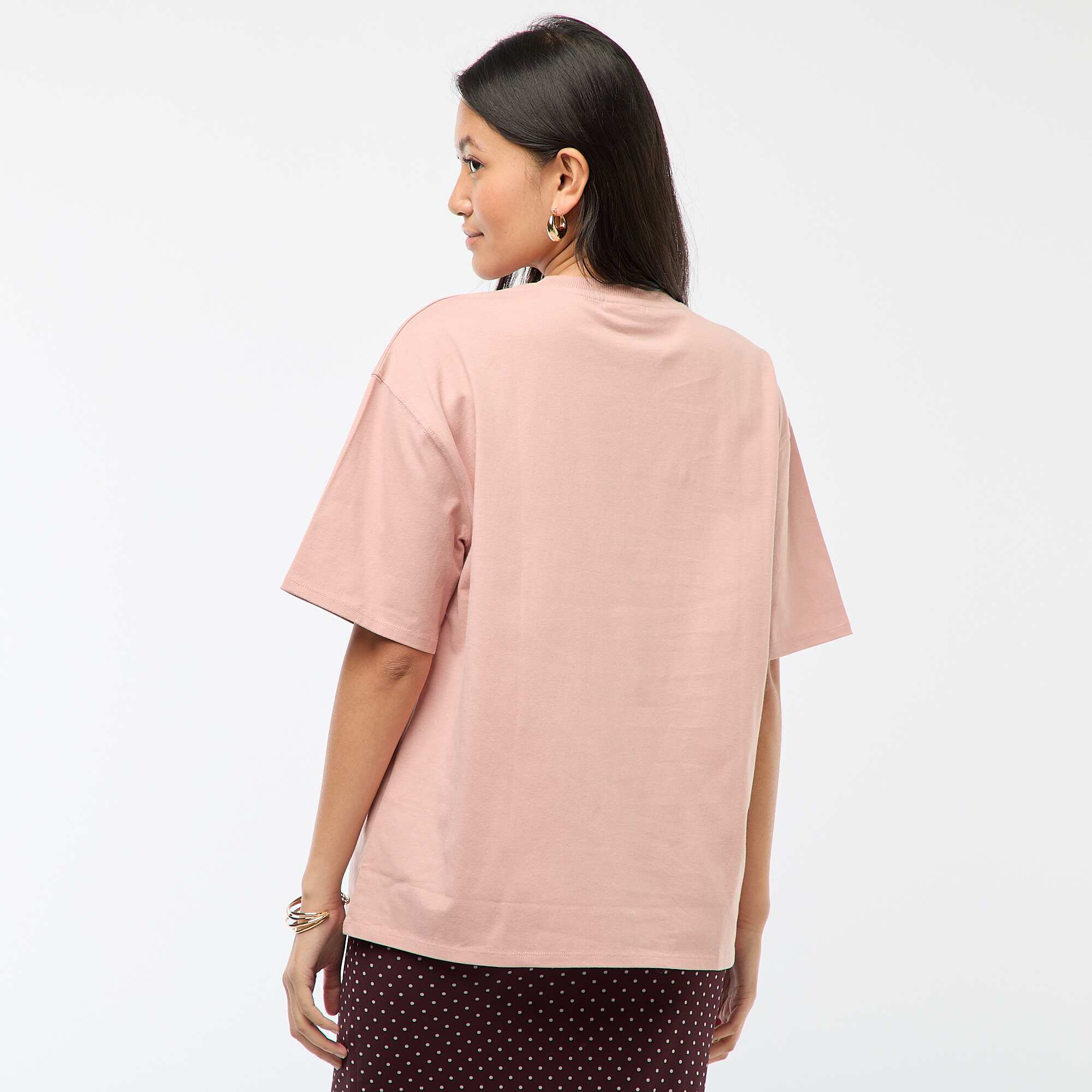 Oversized 'Mickey' T-shirt RED - Image 4
