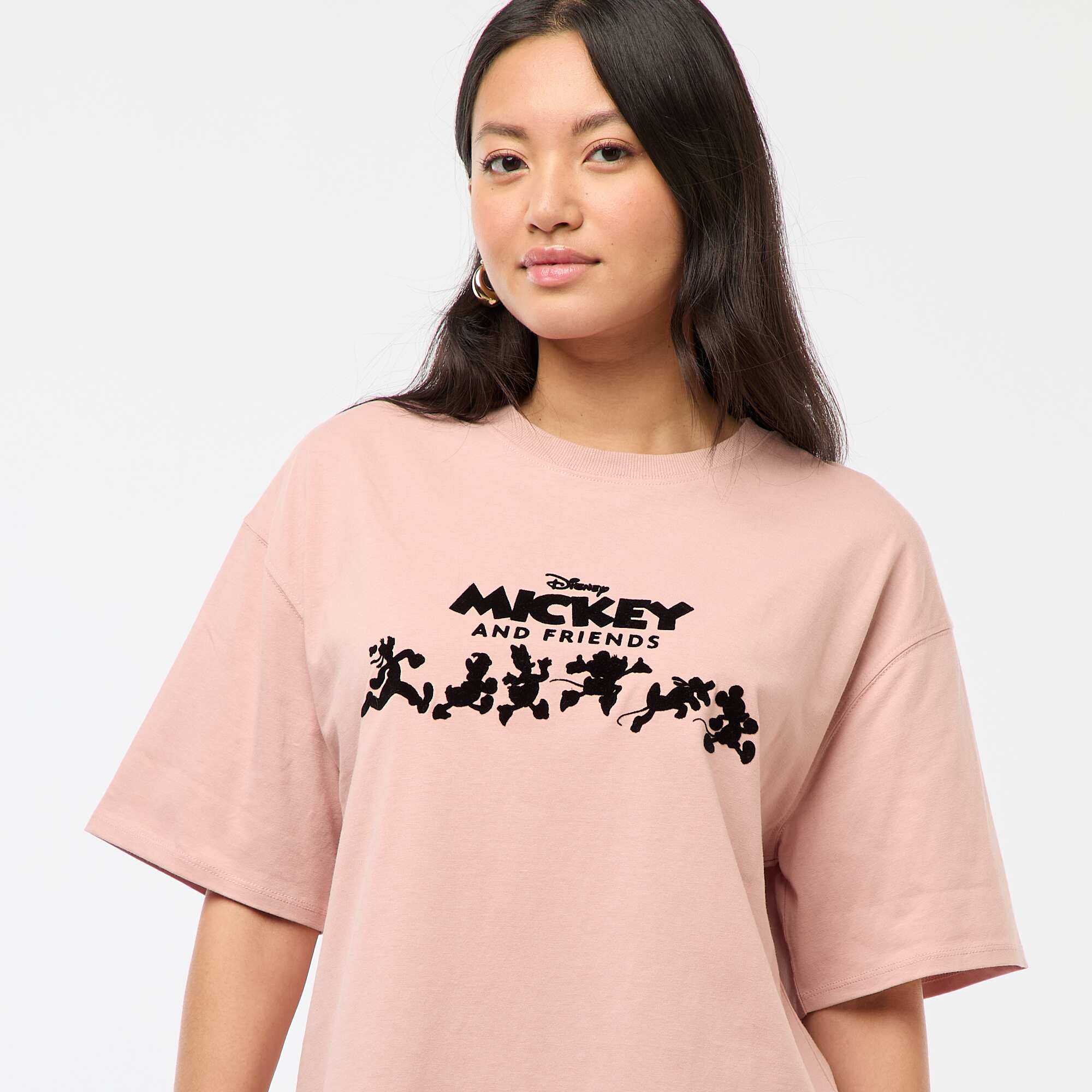 Oversized 'Mickey' T-shirt RED - Image 5