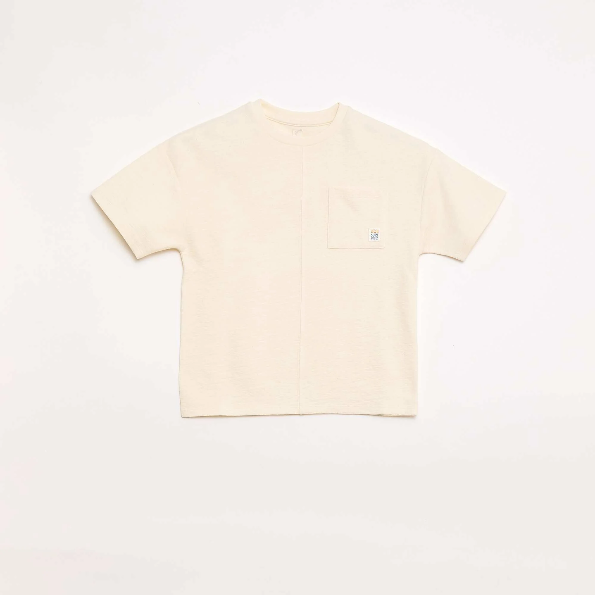 Oversized Short-Sleeve T-Shirt WHITE