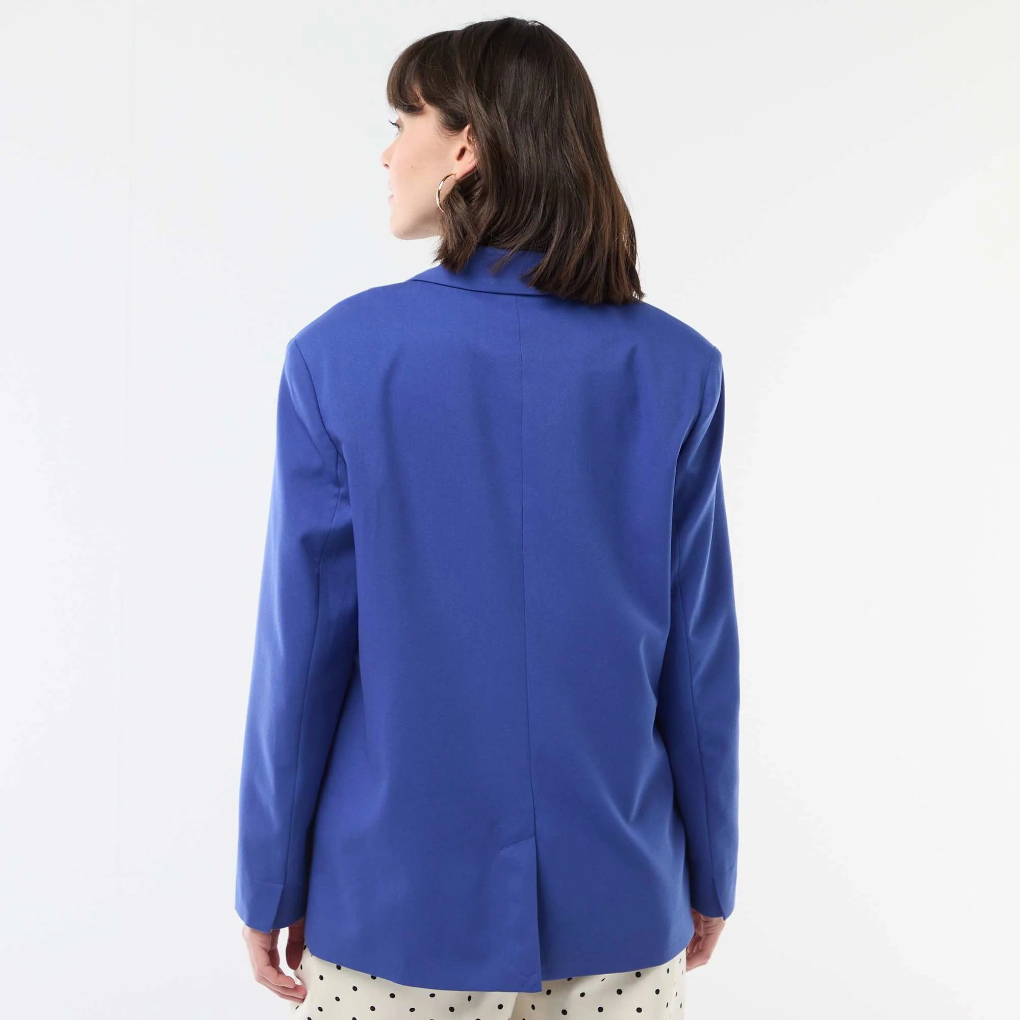 Oversized Tailored Jacket BLUE - Image 4
