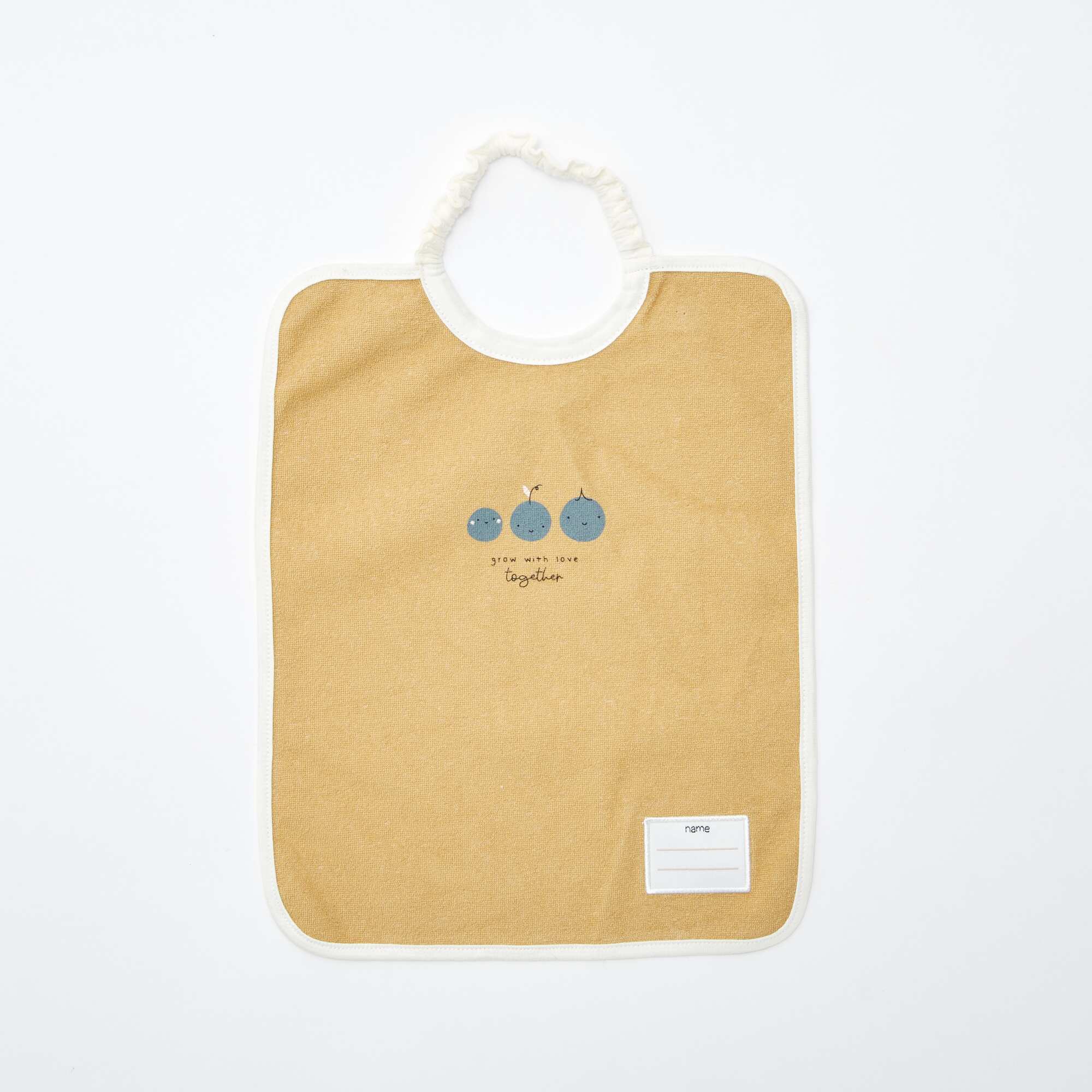 Pack of 2 bibs with elasticated neck GREEN - Image 2