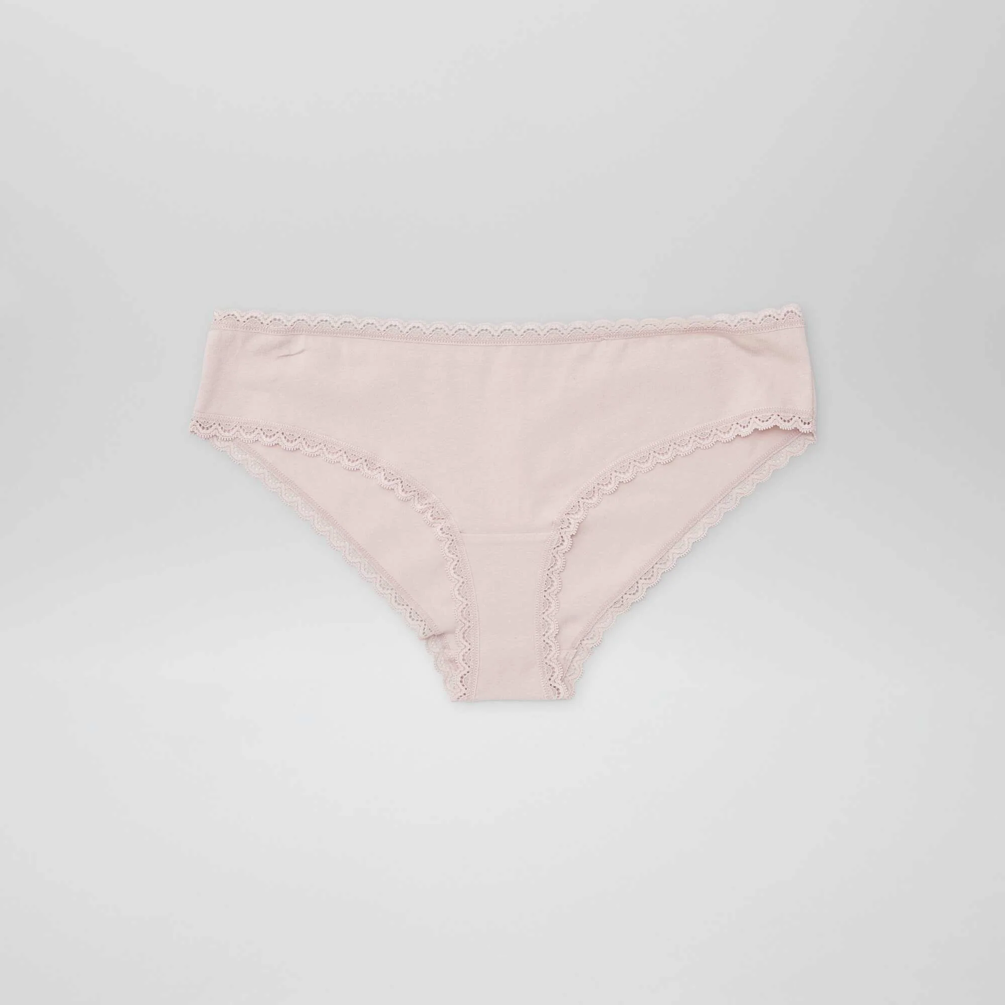 Pack of 2 cotton boy shorts PURPLE - Image 2
