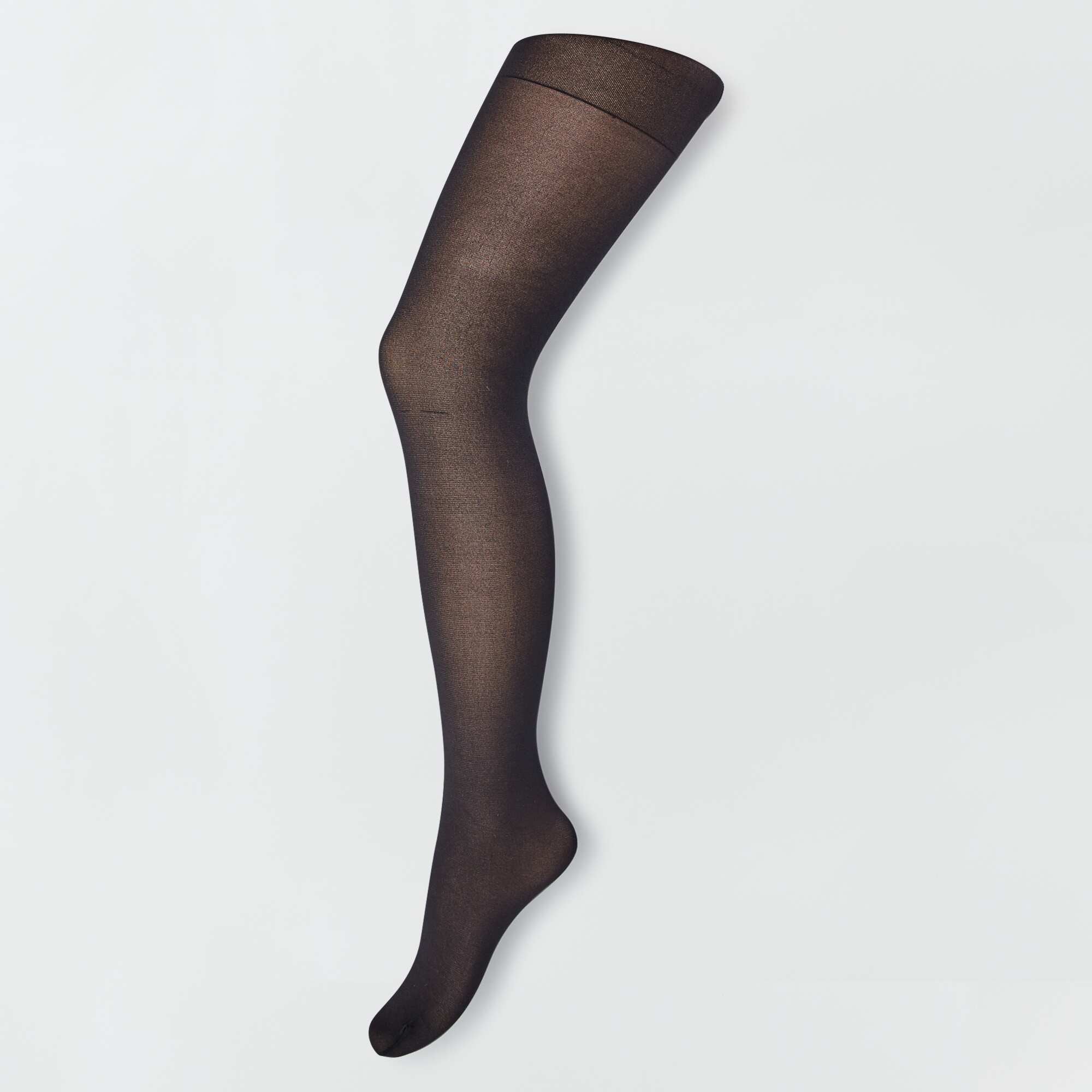 Pack of 2 pairs of patterned knit tights WHITE - Image 3