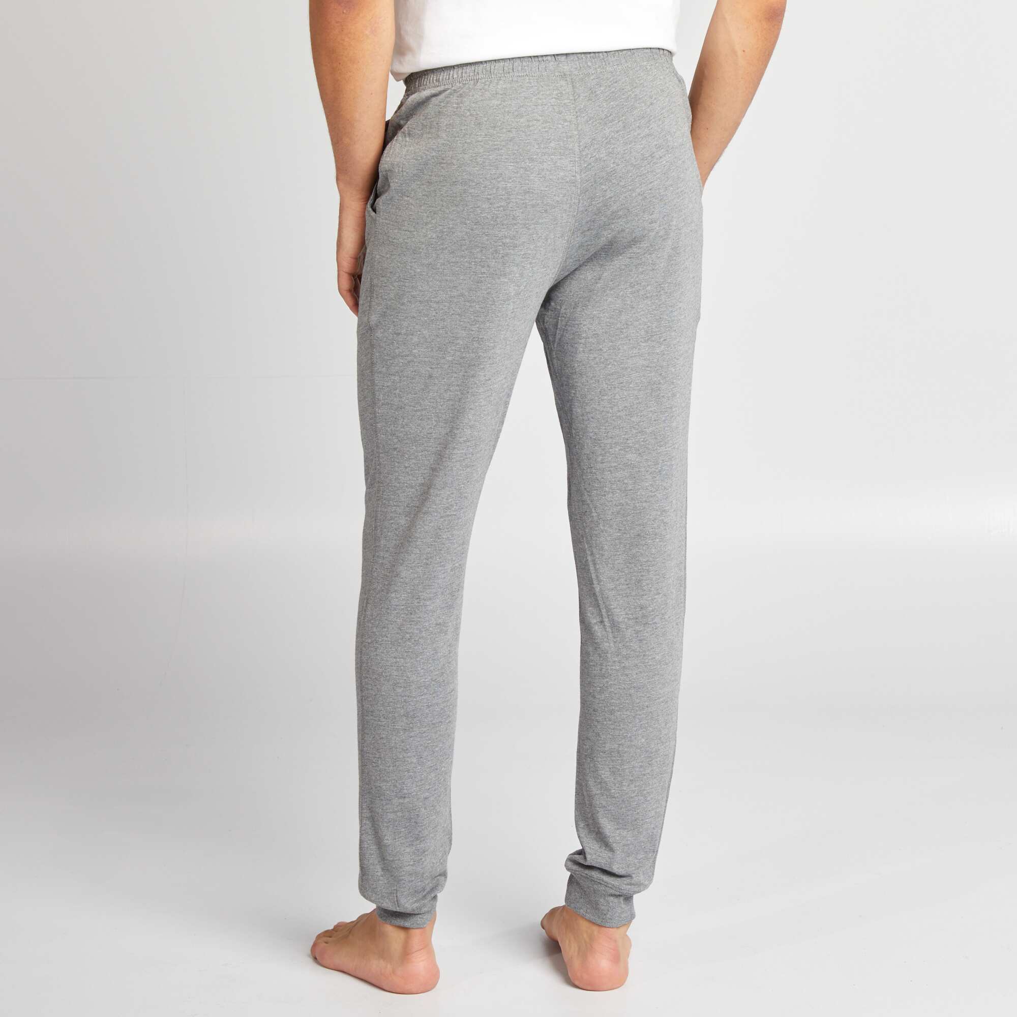 Pack of 2 pairs of pyjama bottoms! BLACK - Image 3
