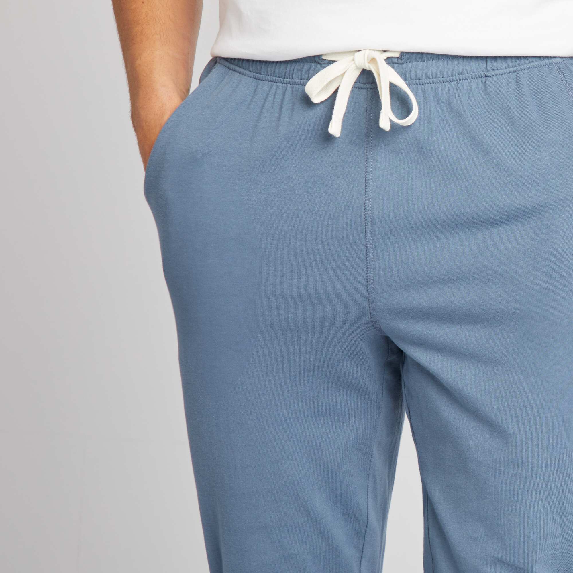 Pack of 2 pairs of pyjama bottoms! BLUE - Image 4