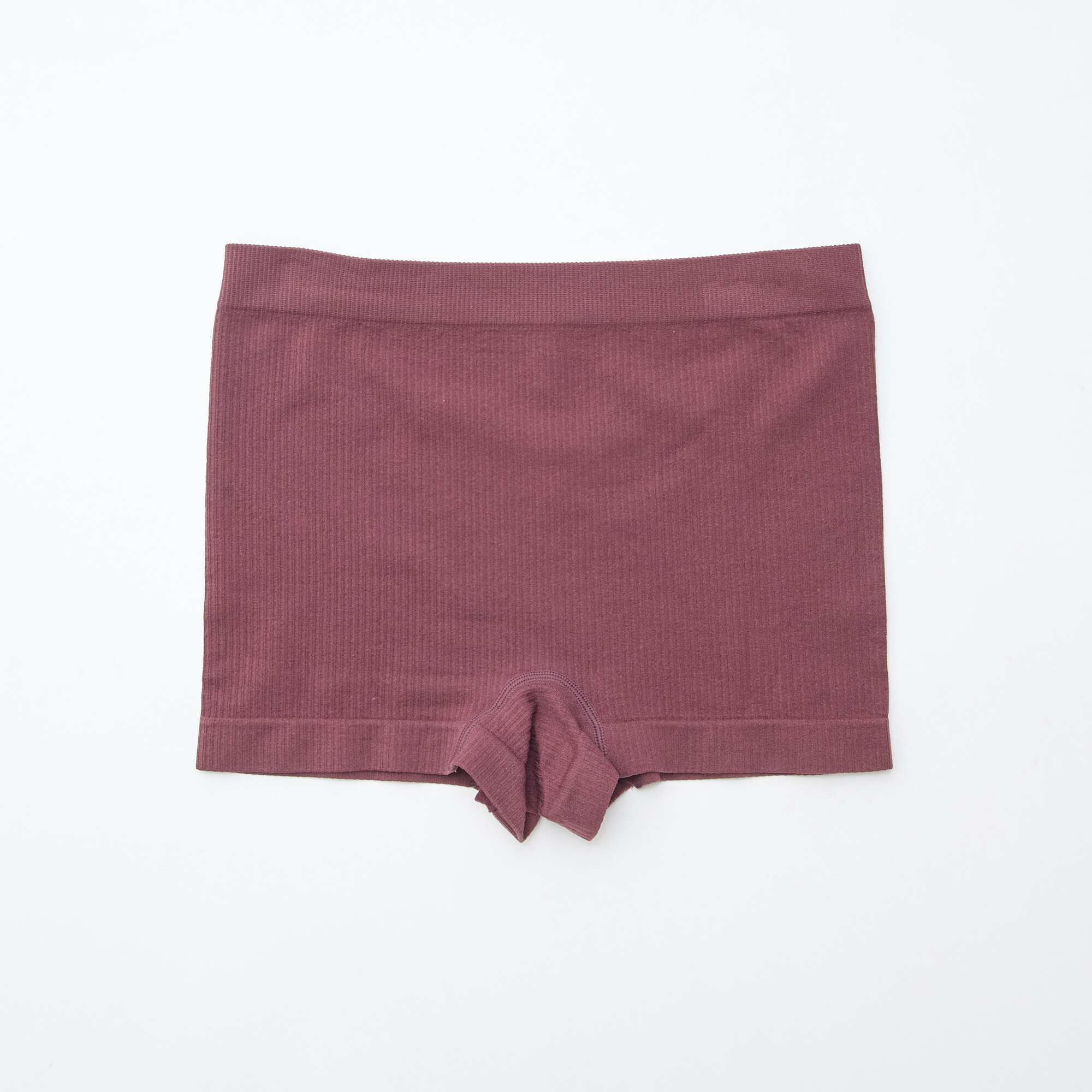 Pack of 2 pairs of ribbed knit boy shorts PINK - Image 8