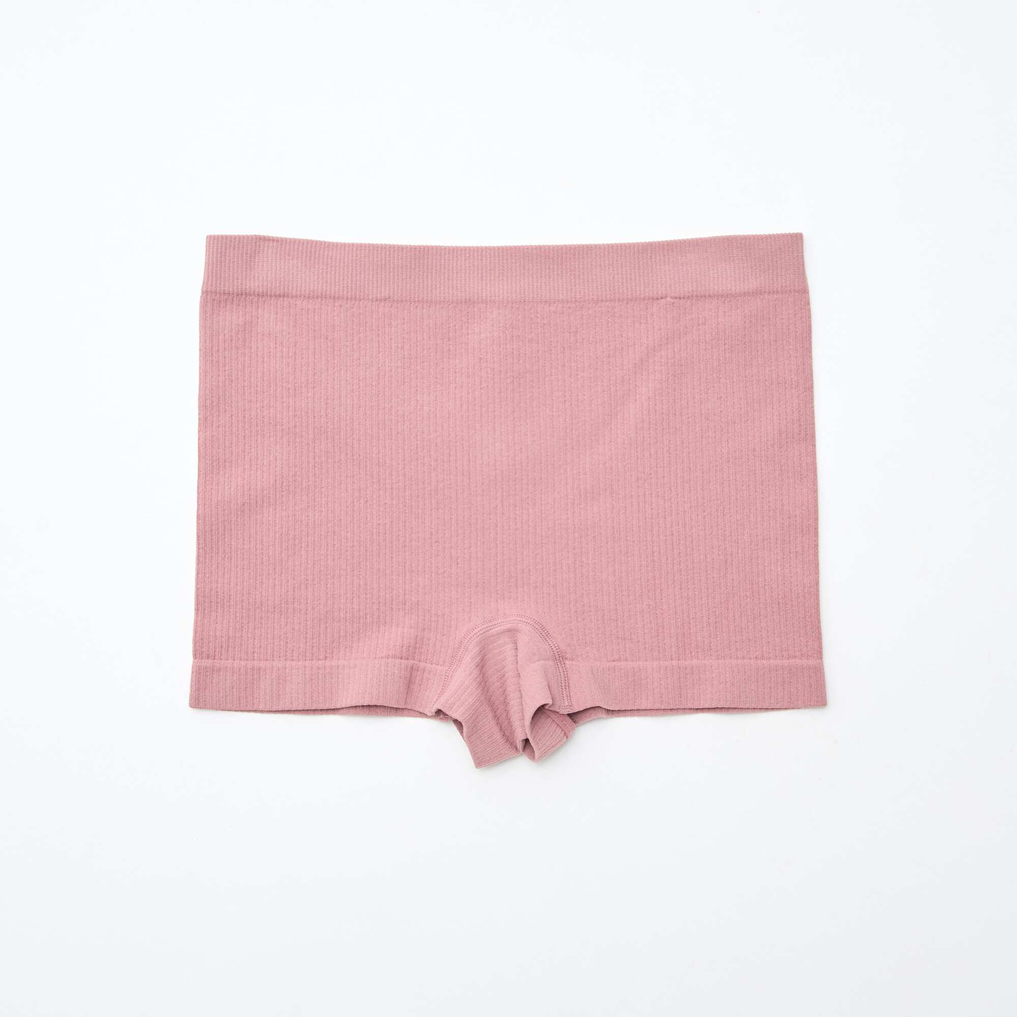 Pack of 2 pairs of ribbed knit boy shorts PINK - Image 9