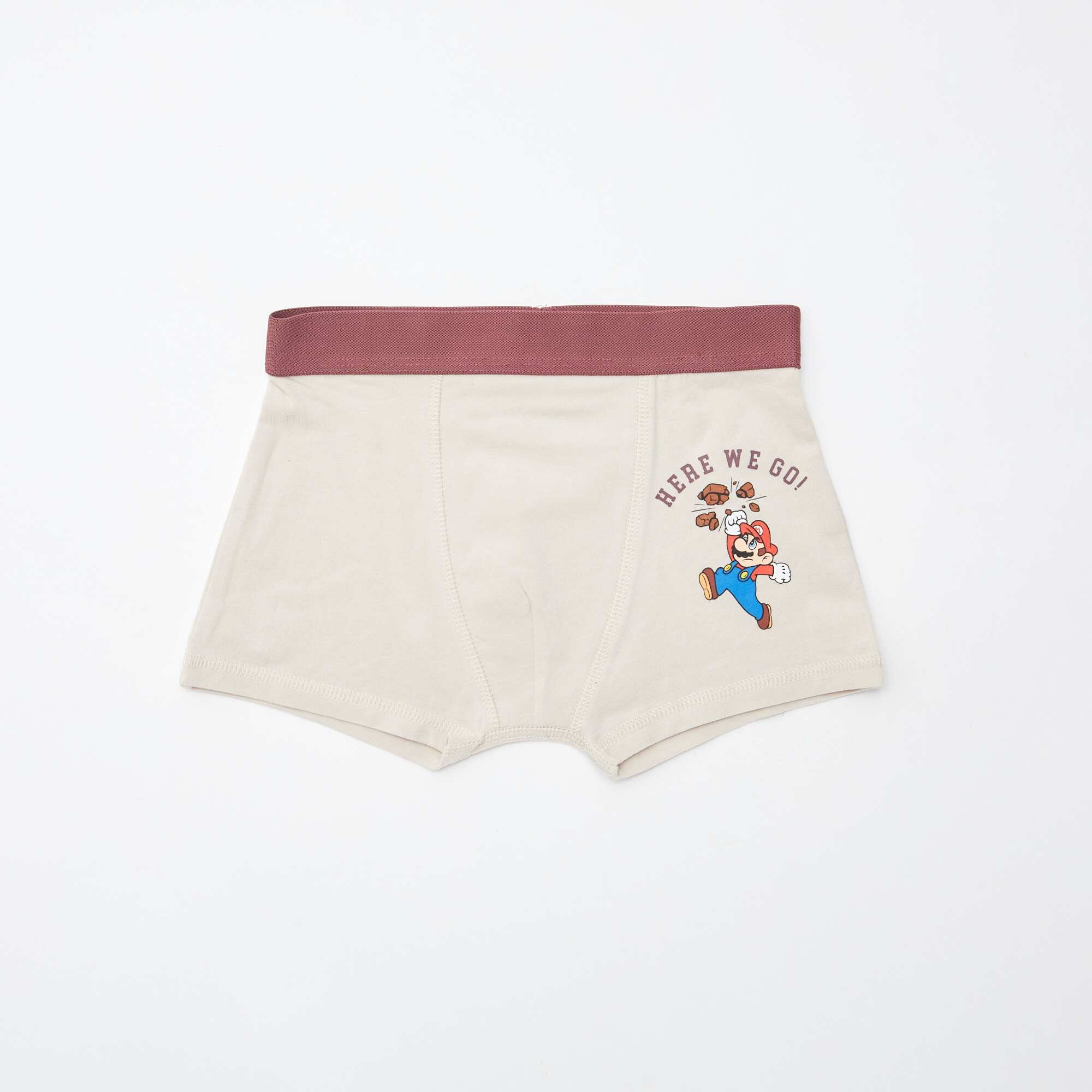 Pack of 2 pairs of Super Mario boxers BLUE - Image 3