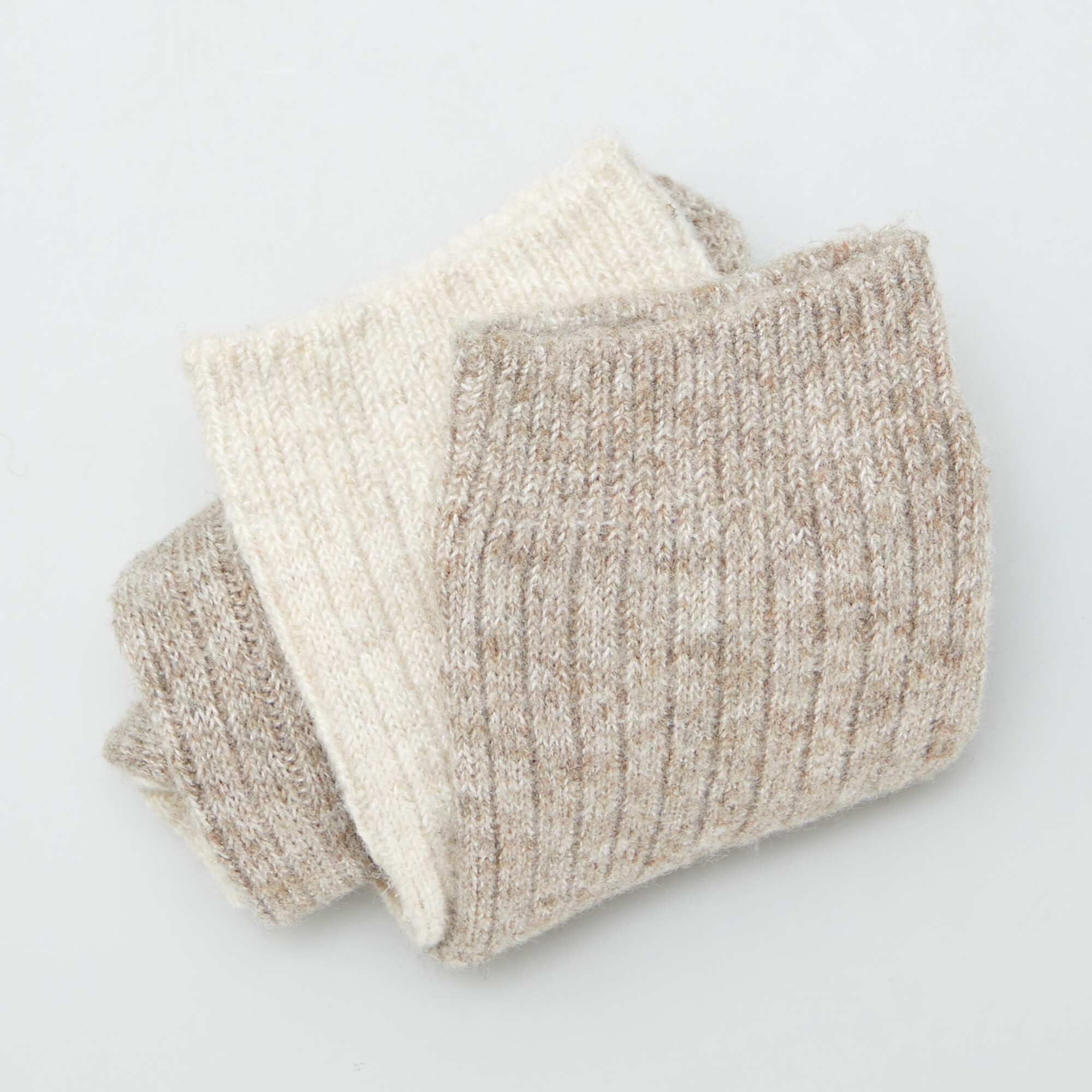 Pack of 2 pairs of warm socks GREY - Image 3