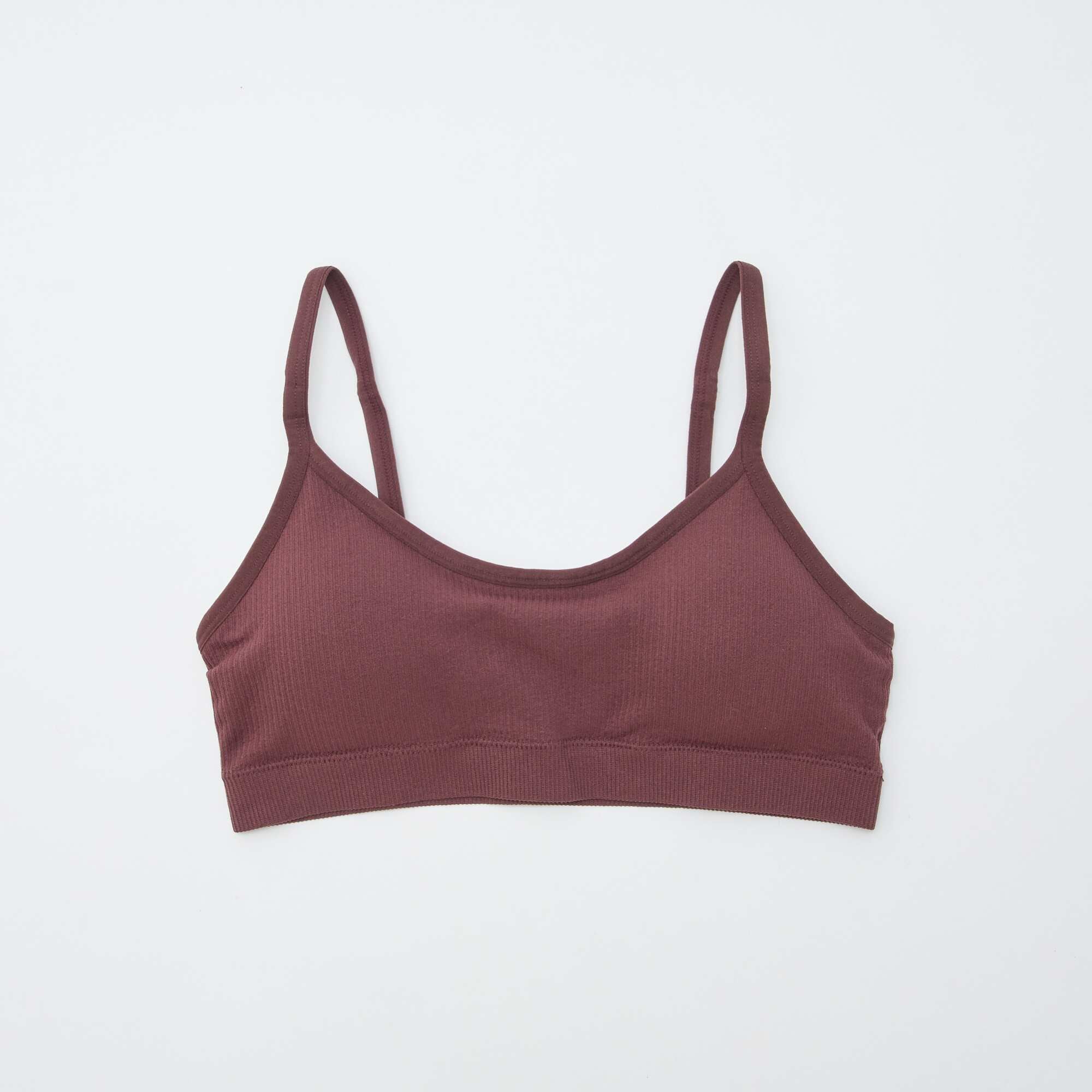 Pack of 2 ribbed bralettes PINK - Image 4