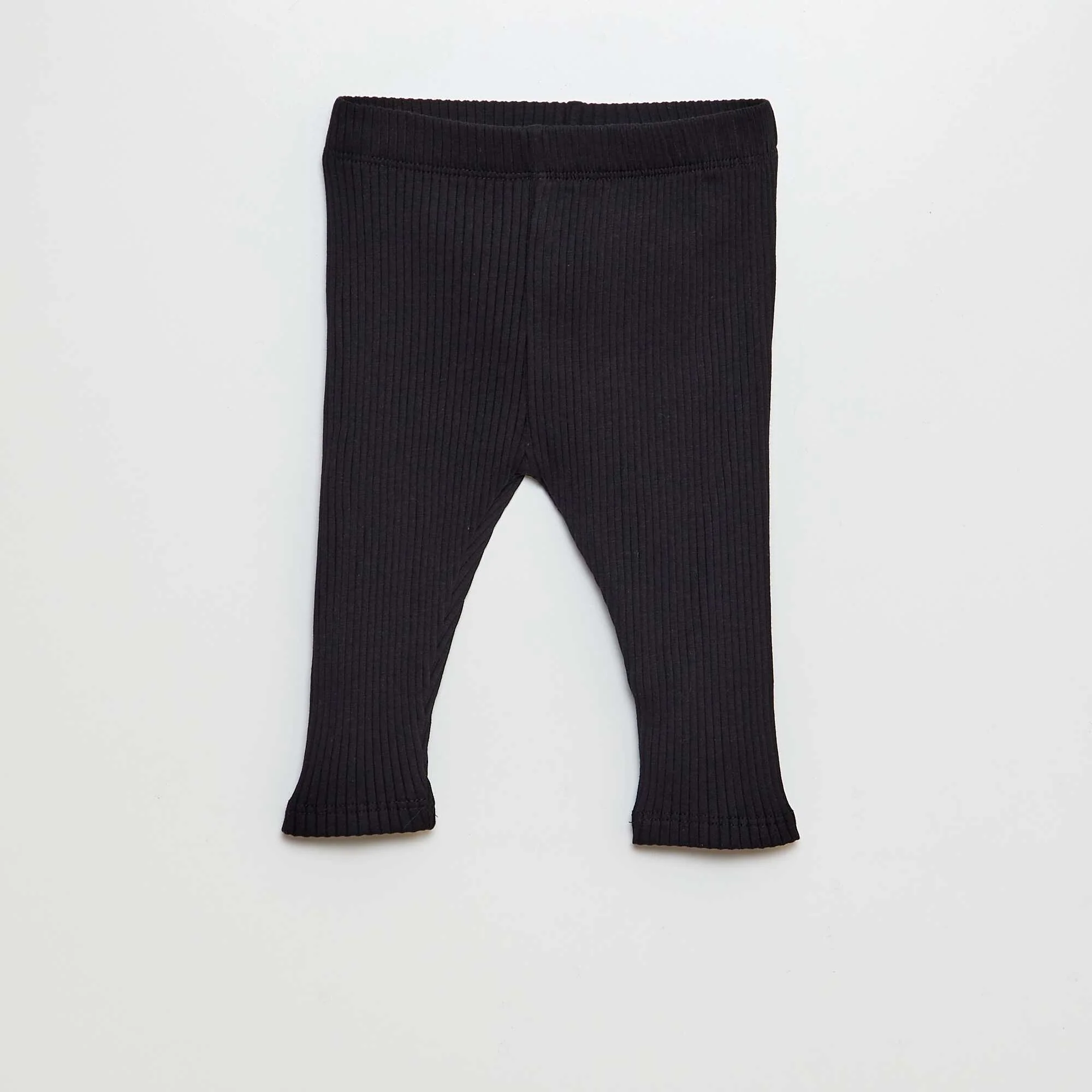 Pack of 2 ribbed leggings BLUE - Image 2