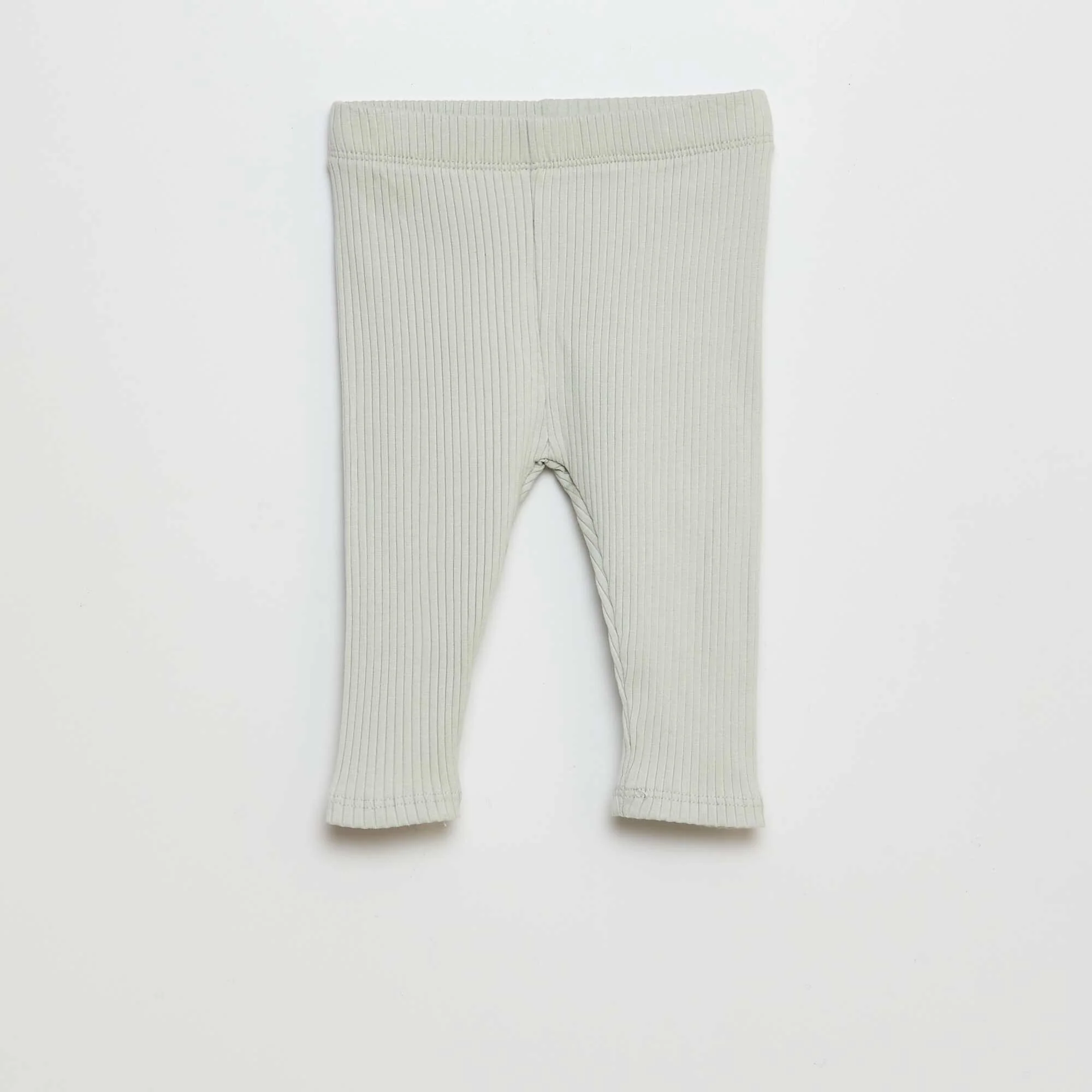 Pack of 2 ribbed leggings BLUE - Image 3