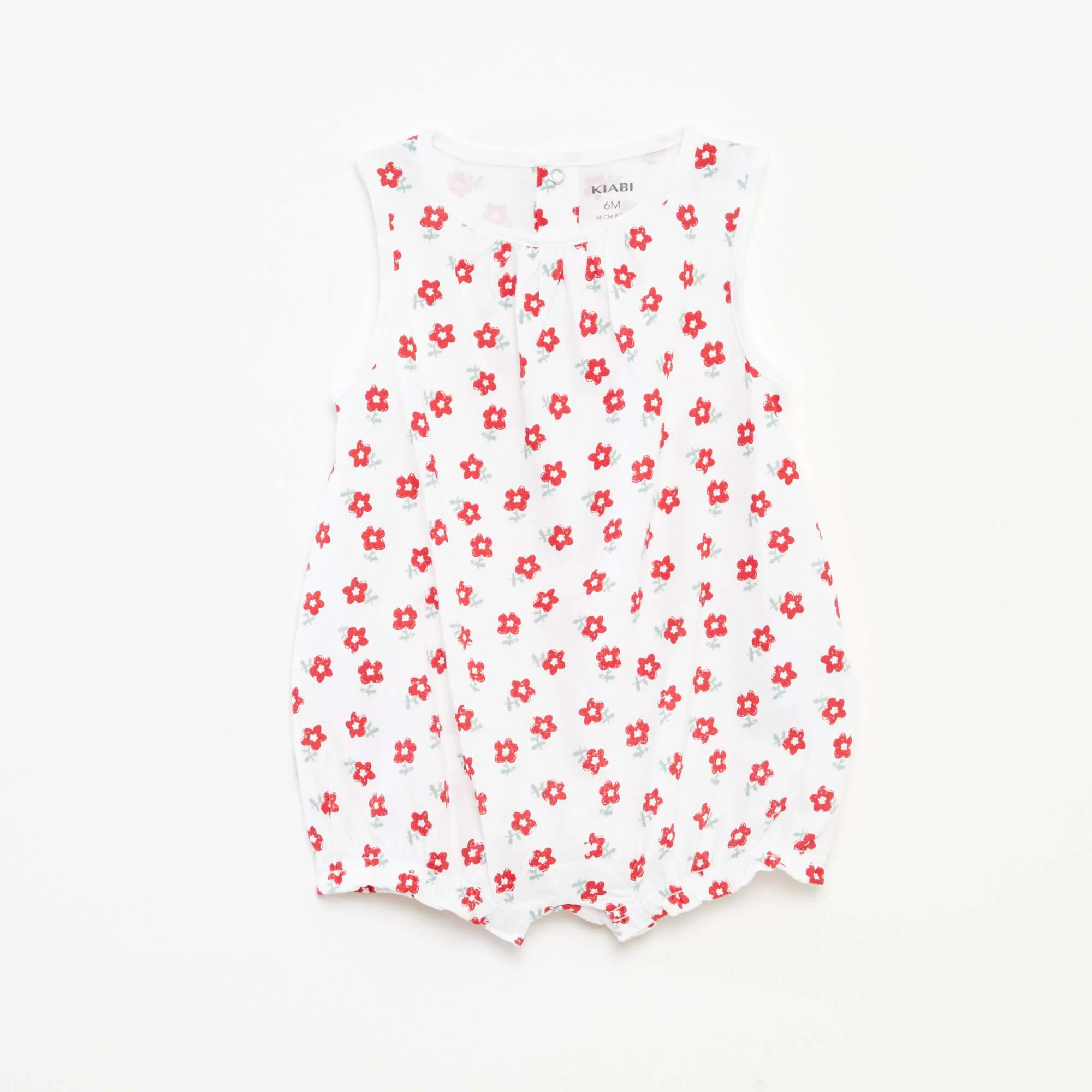 Pack of 2 sleeveless rompers YELLOW - Image 3
