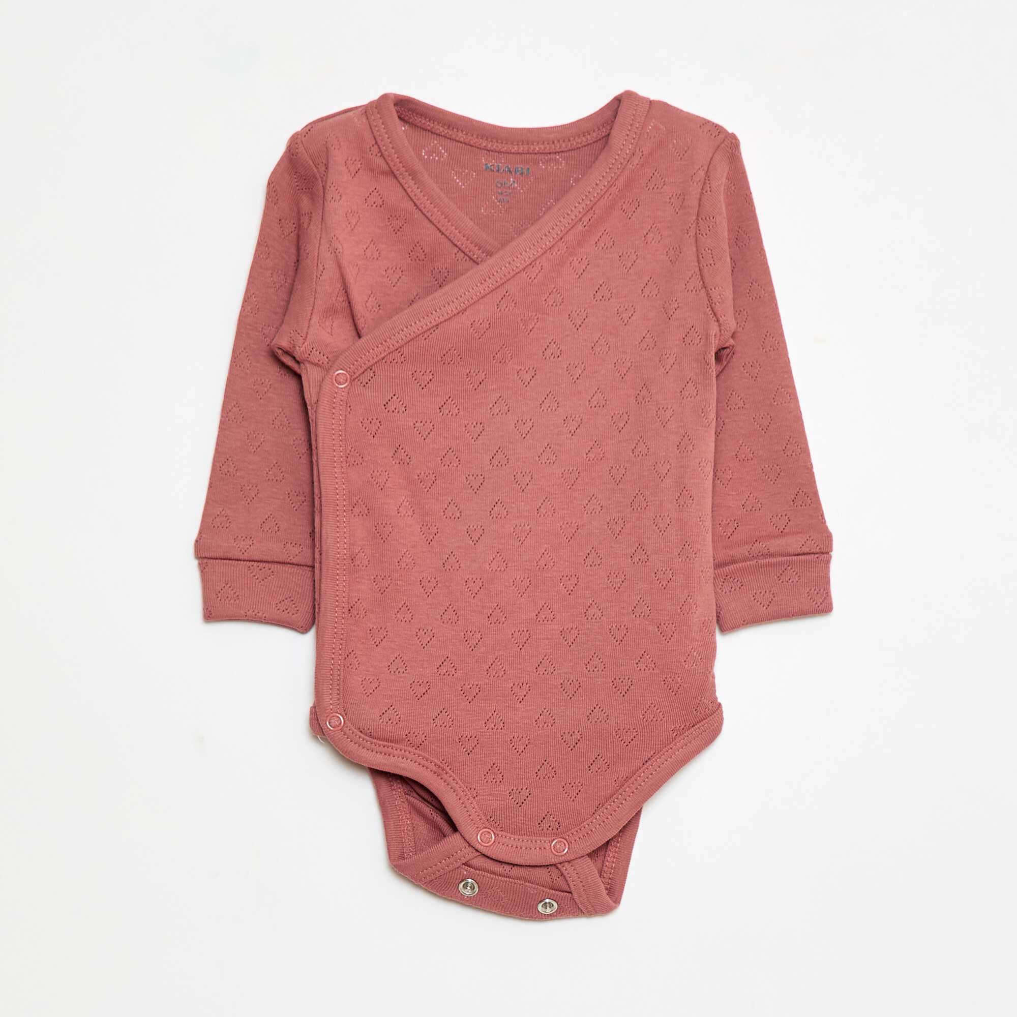 Pack of 3 adaptable bodysuits PINK - Image 2