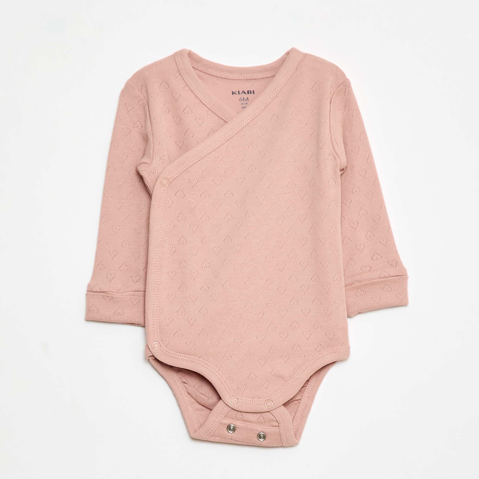 Pack of 3 adaptable bodysuits PINK - Image 3
