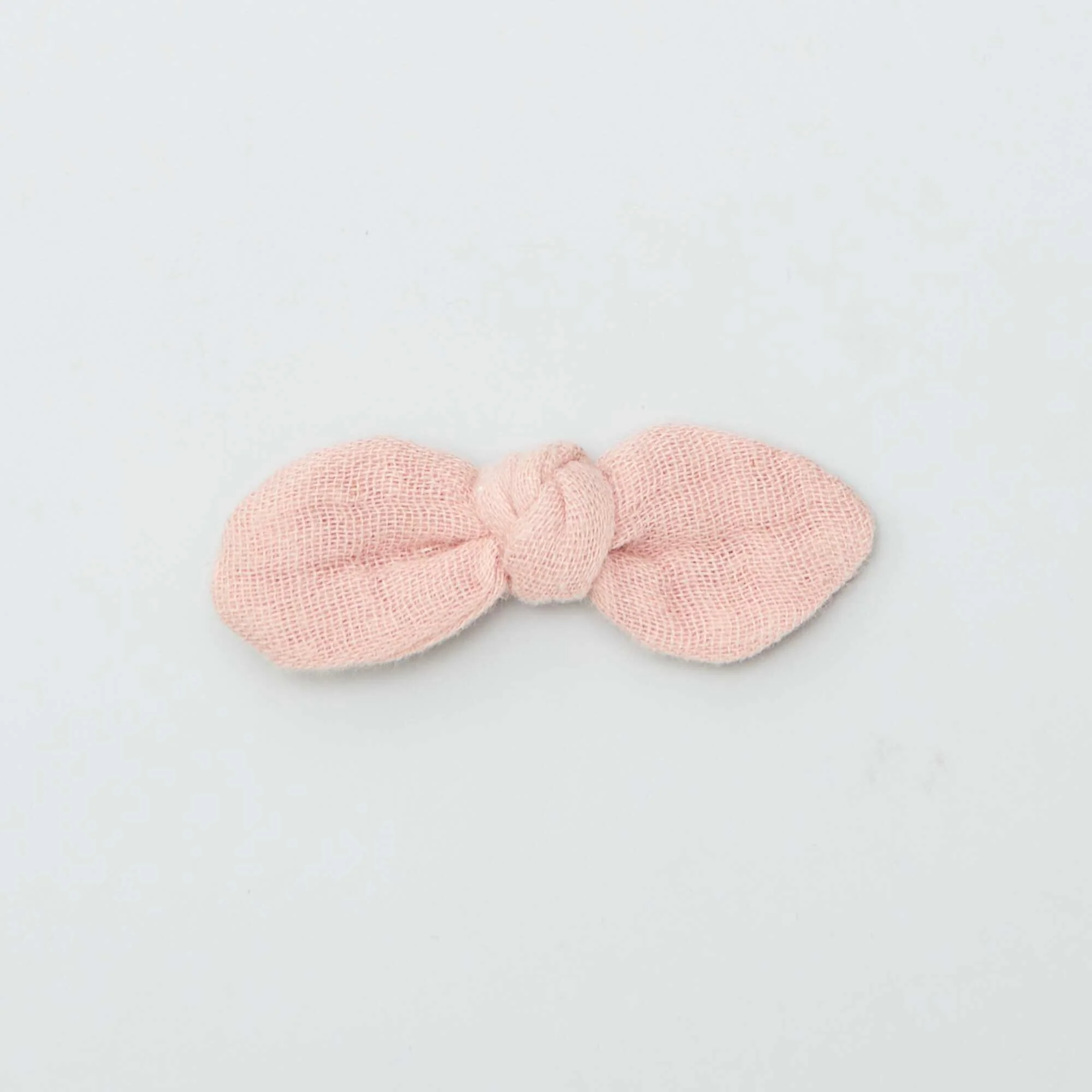 Pack of 3 alligator clips with bow PINK - Image 3