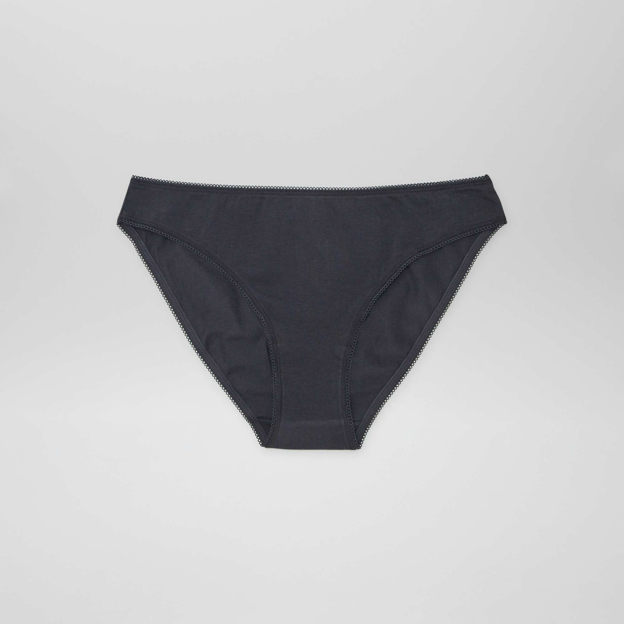 Pack of 3 cotton briefs BEIGE - Image 2