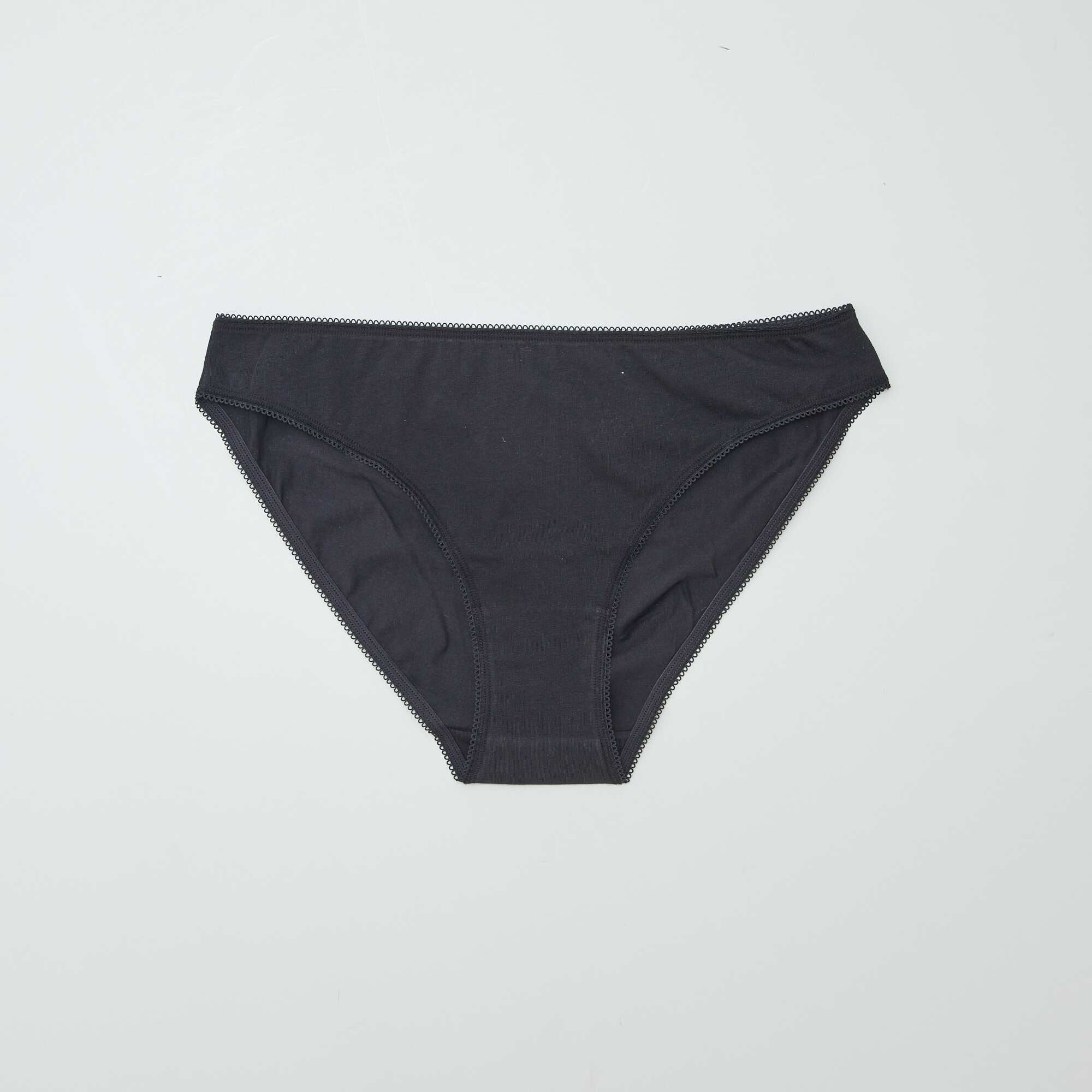 Pack of 3 cotton briefs WHITE - Image 3