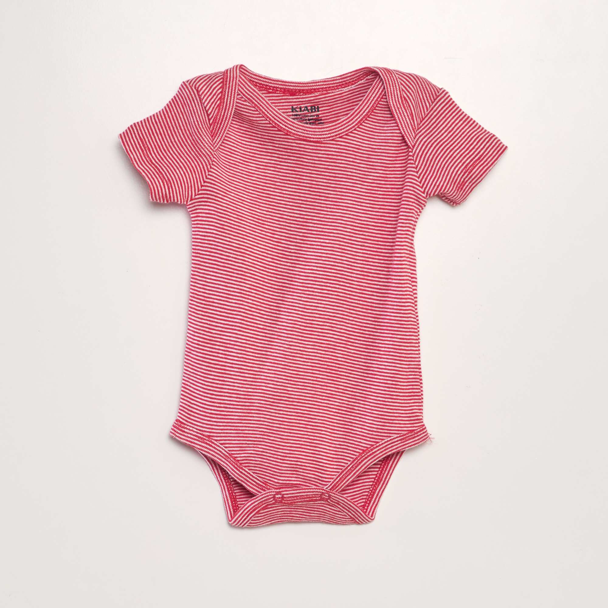 Pack of 3 eco-design bodysuits WHITE - Image 5