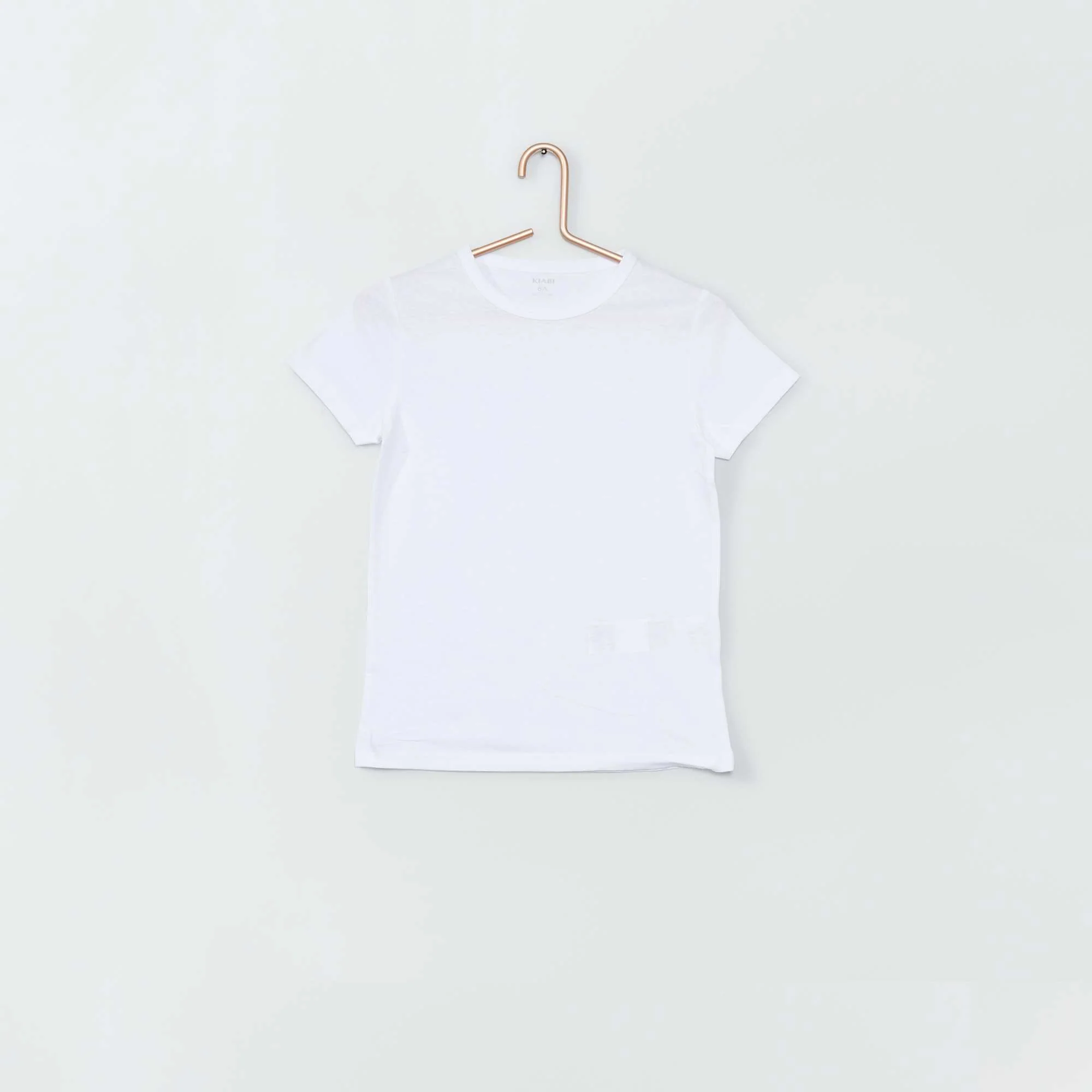 Pack of 3 eco-design bodysuits white - Image 3