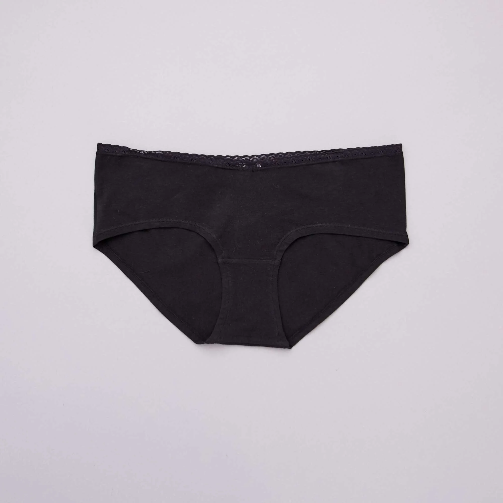 Pack of 3 maternity boy shorts black - Image 3