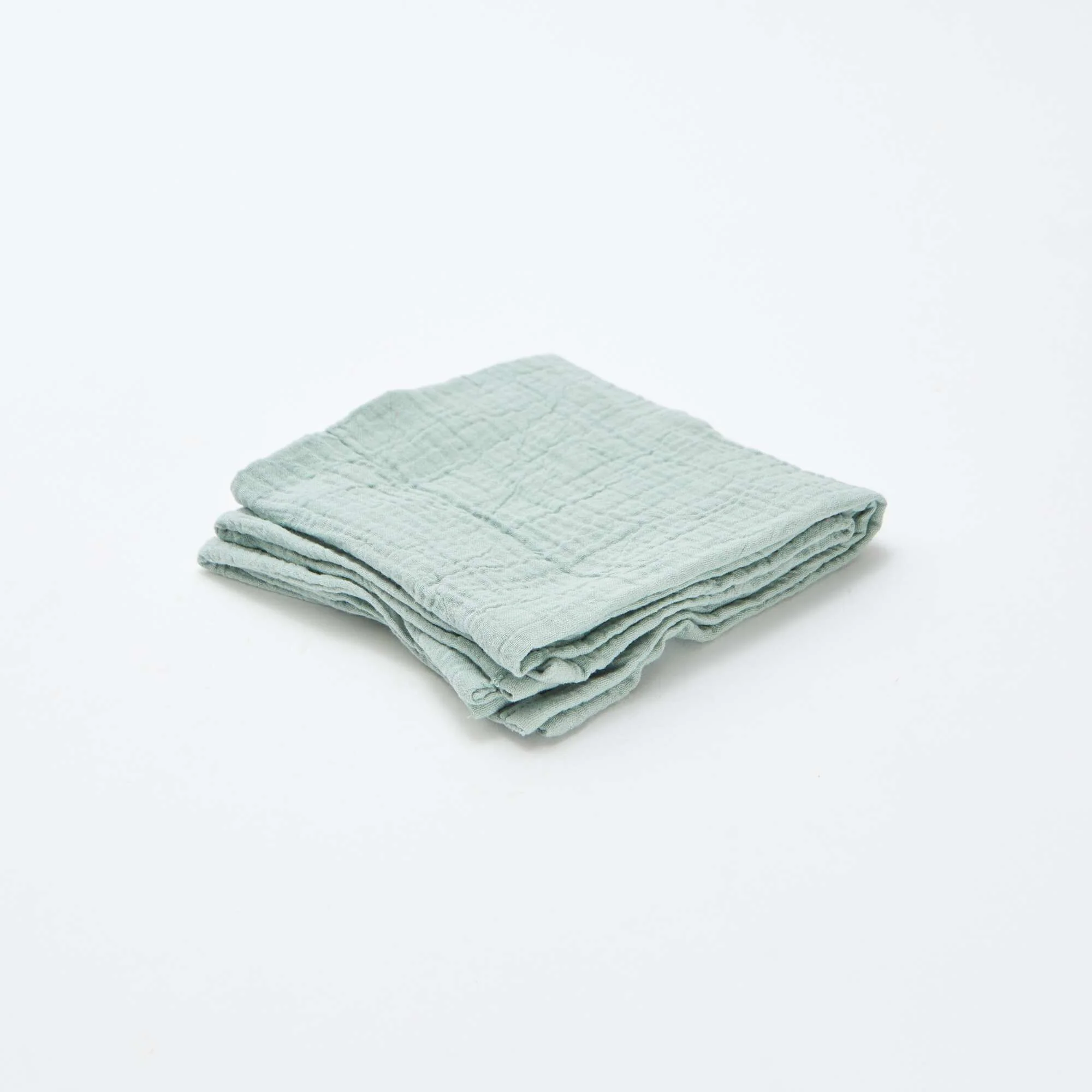 Pack of 3 muslin squares BEIGE - Image 4