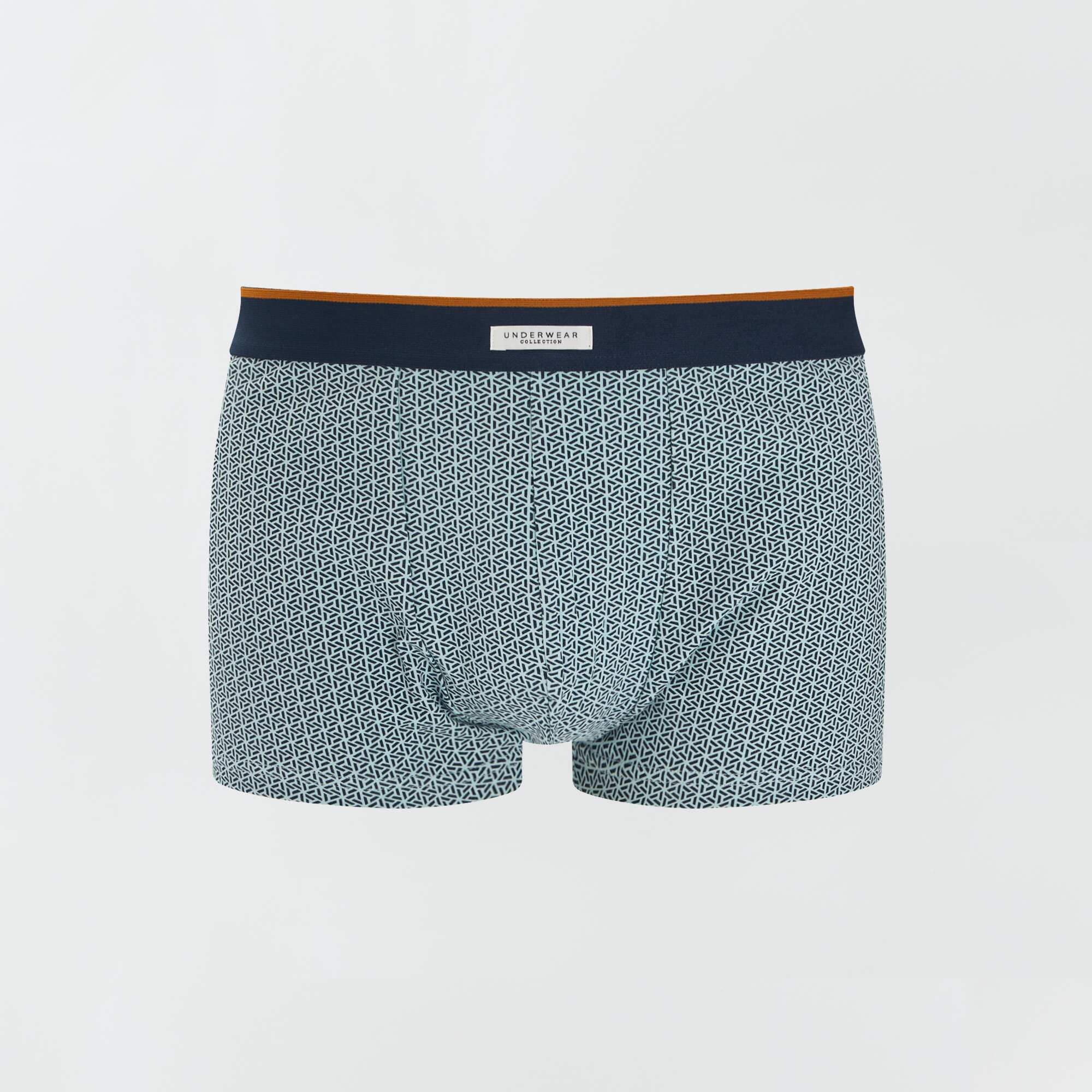 Pack of 3 pairs of cotton boxer shorts GREEN - Image 2