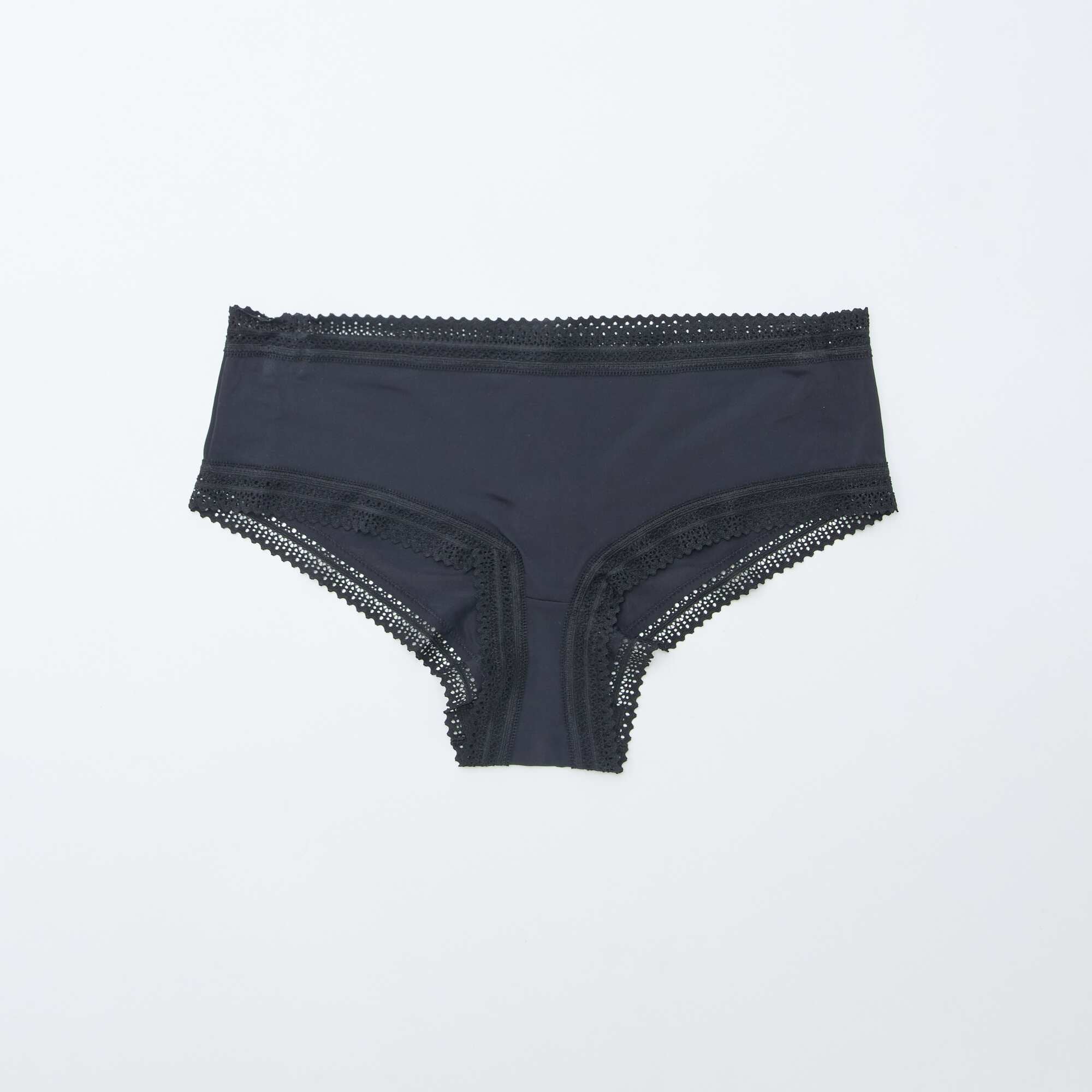 Pack of 3 pairs of printed microfibre boy shorts BLACK - Image 10