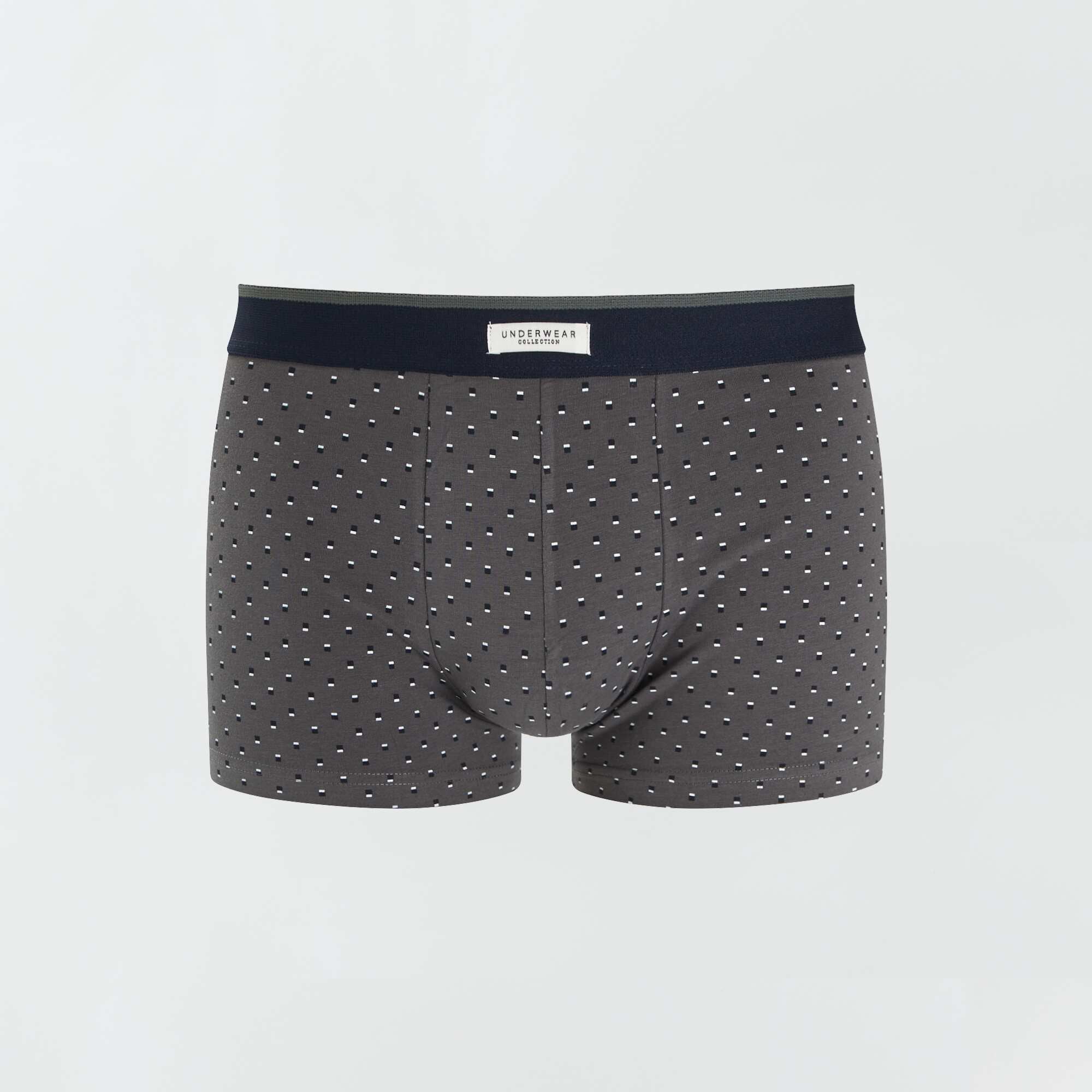 Pack of 3 pairs of stretch boxer shorts GREEN - Image 3