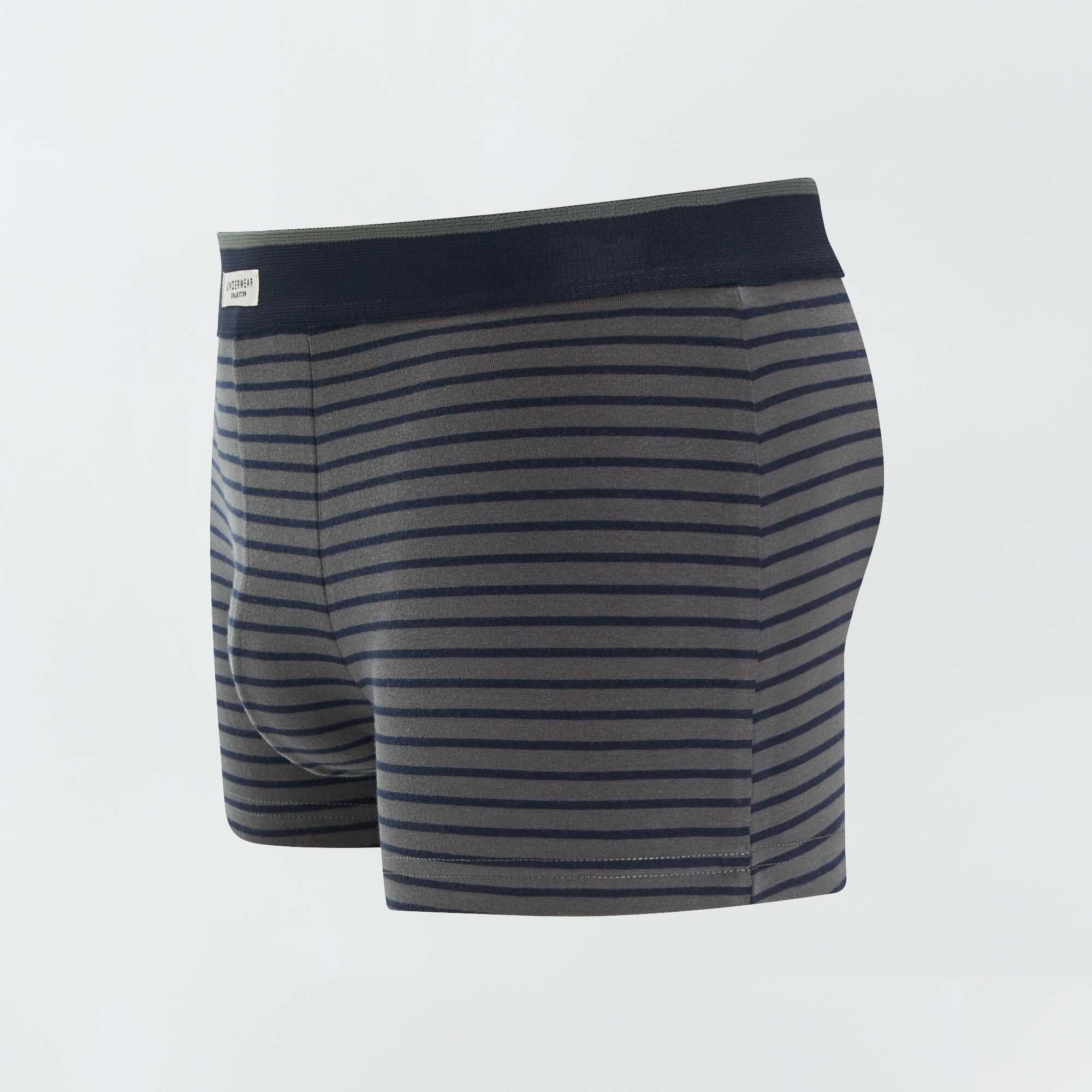 Pack of 3 pairs of stretch boxer shorts GREEN - Image 8