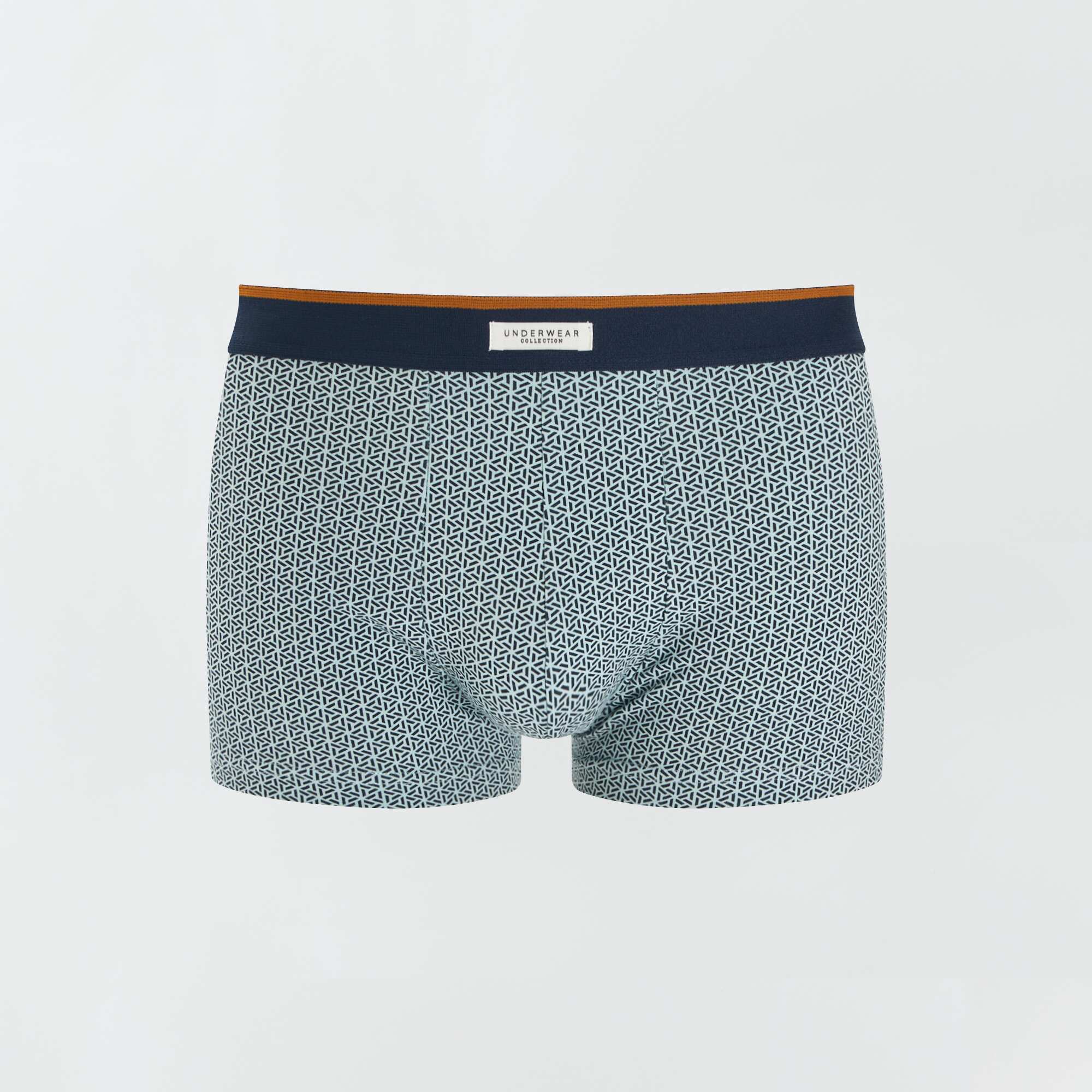 Pack of 3 pairs of stretch boxer shorts KHAKI - Image 2