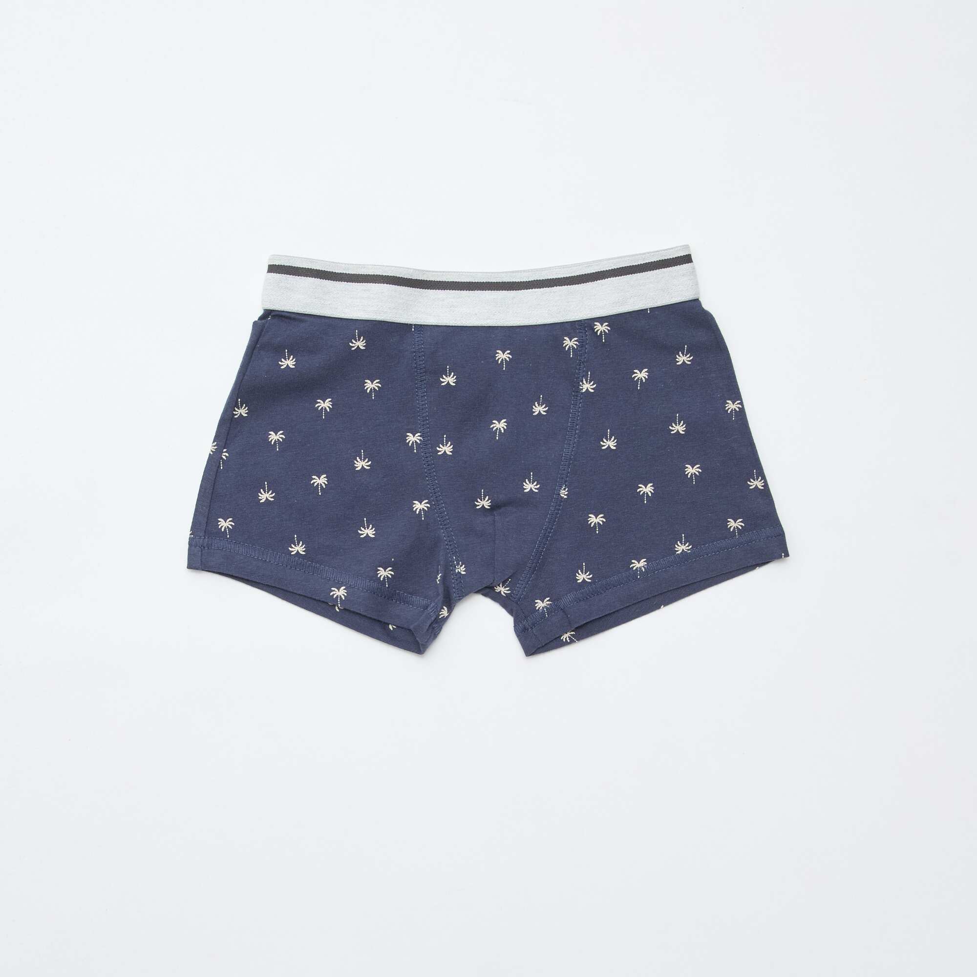 Pack of 3 pairs of stretch boxer shorts YELLOW - Image 2