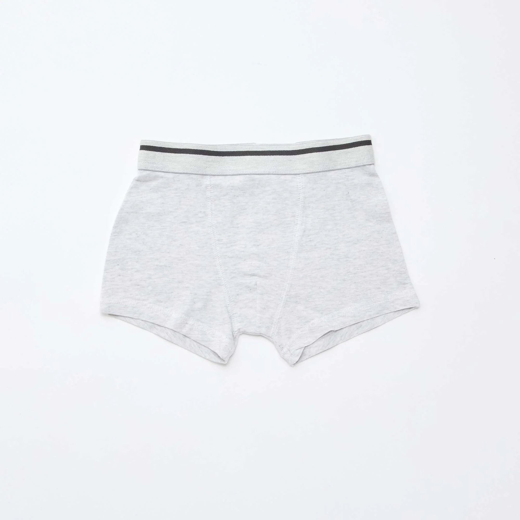 Pack of 3 pairs of stretch boxer shorts YELLOW - Image 3