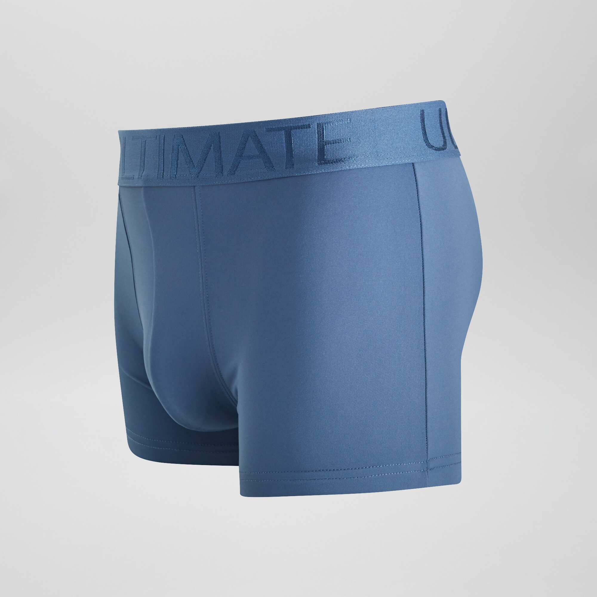 Pack of 3 pairs of stretch microfibre boxer shorts BLUE - Image 6
