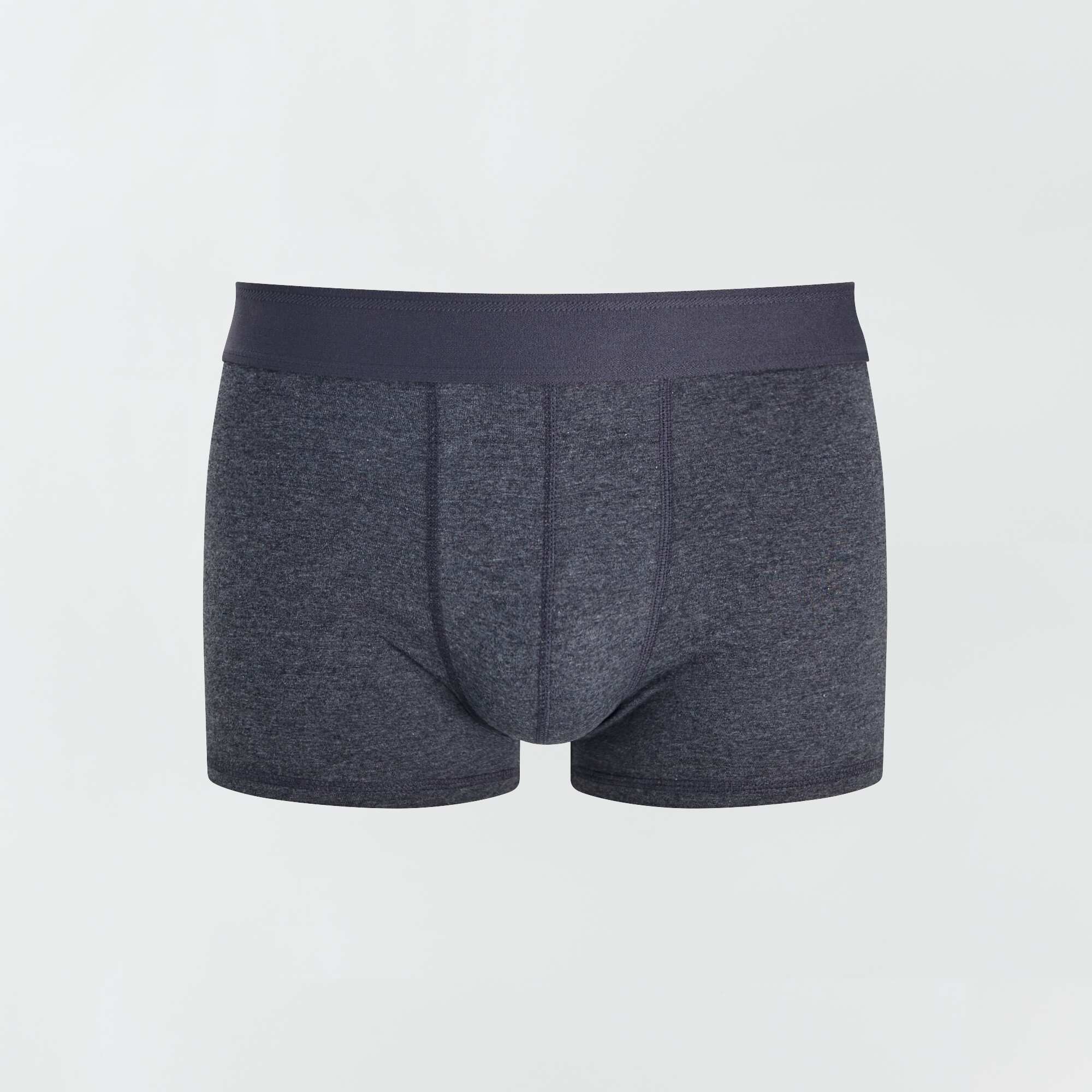 Pack of 3 plain boxers GREY - Image 2
