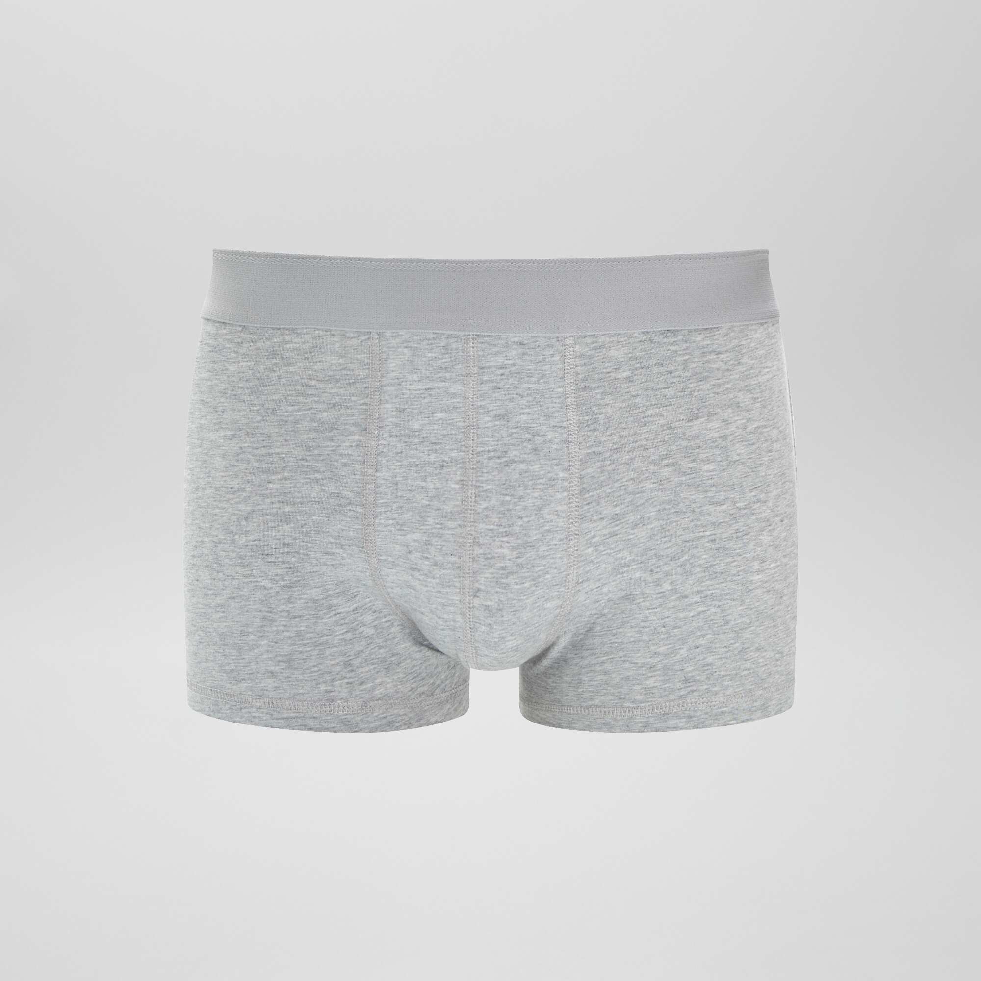 Pack of 3 plain boxers KHAKI - Image 3